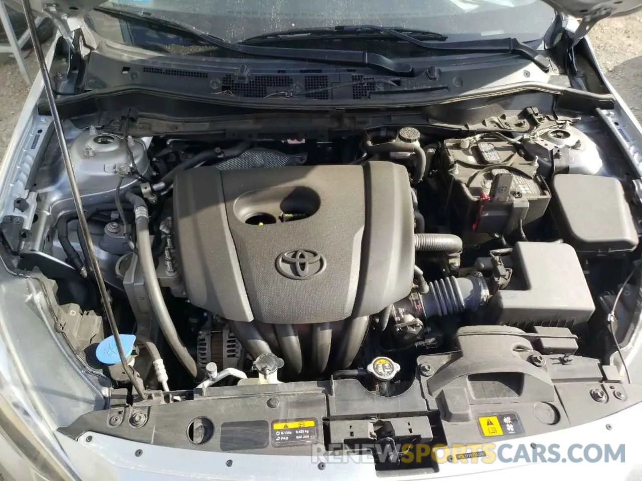 7 fotografías del automóvil dañado 3MYDLBYV1KY503356 TOYOTA YARIS 2019