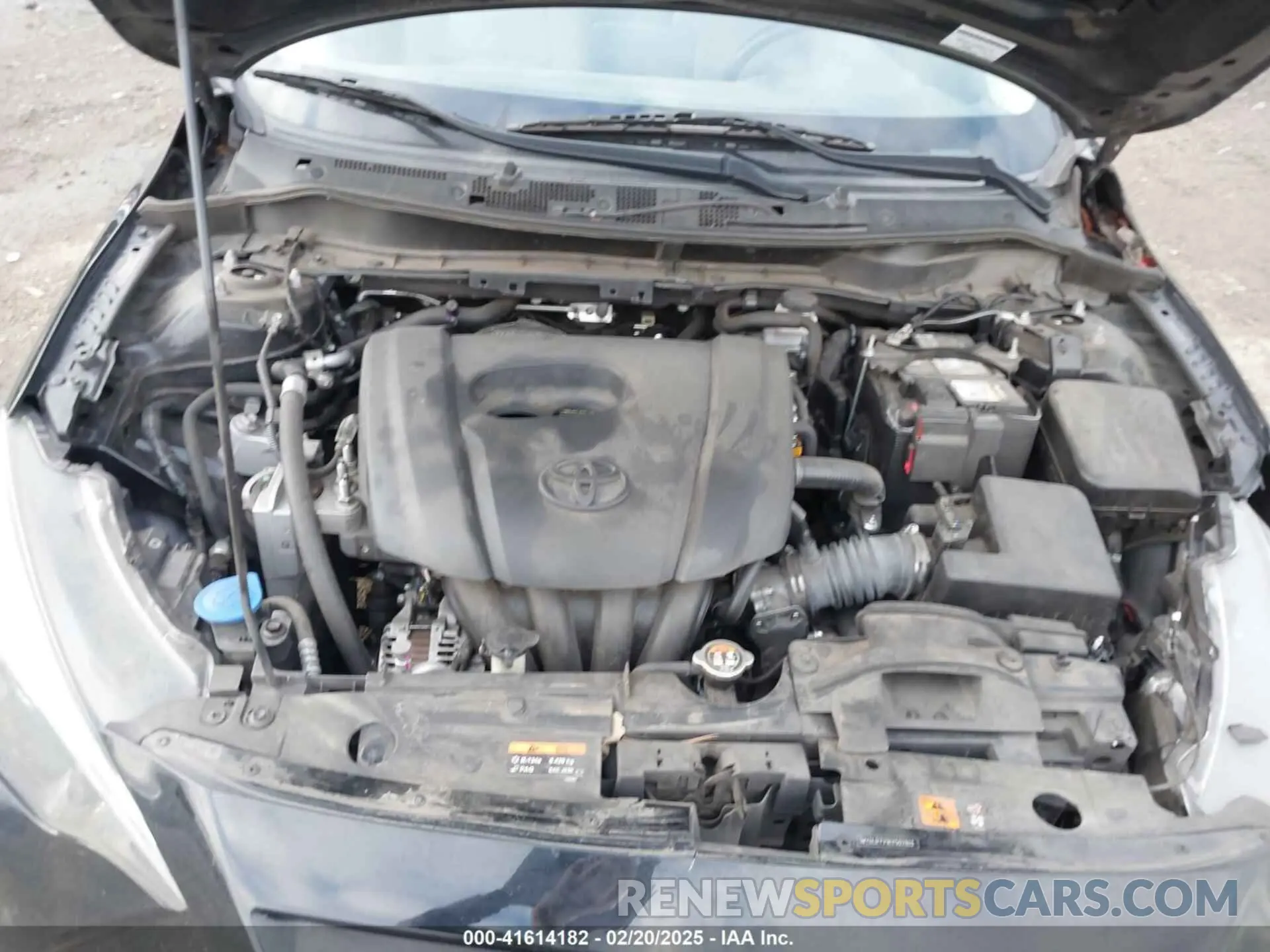 10 fotografías del automóvil dañado 3MYDLBYV1KY507813 TOYOTA YARIS 2019