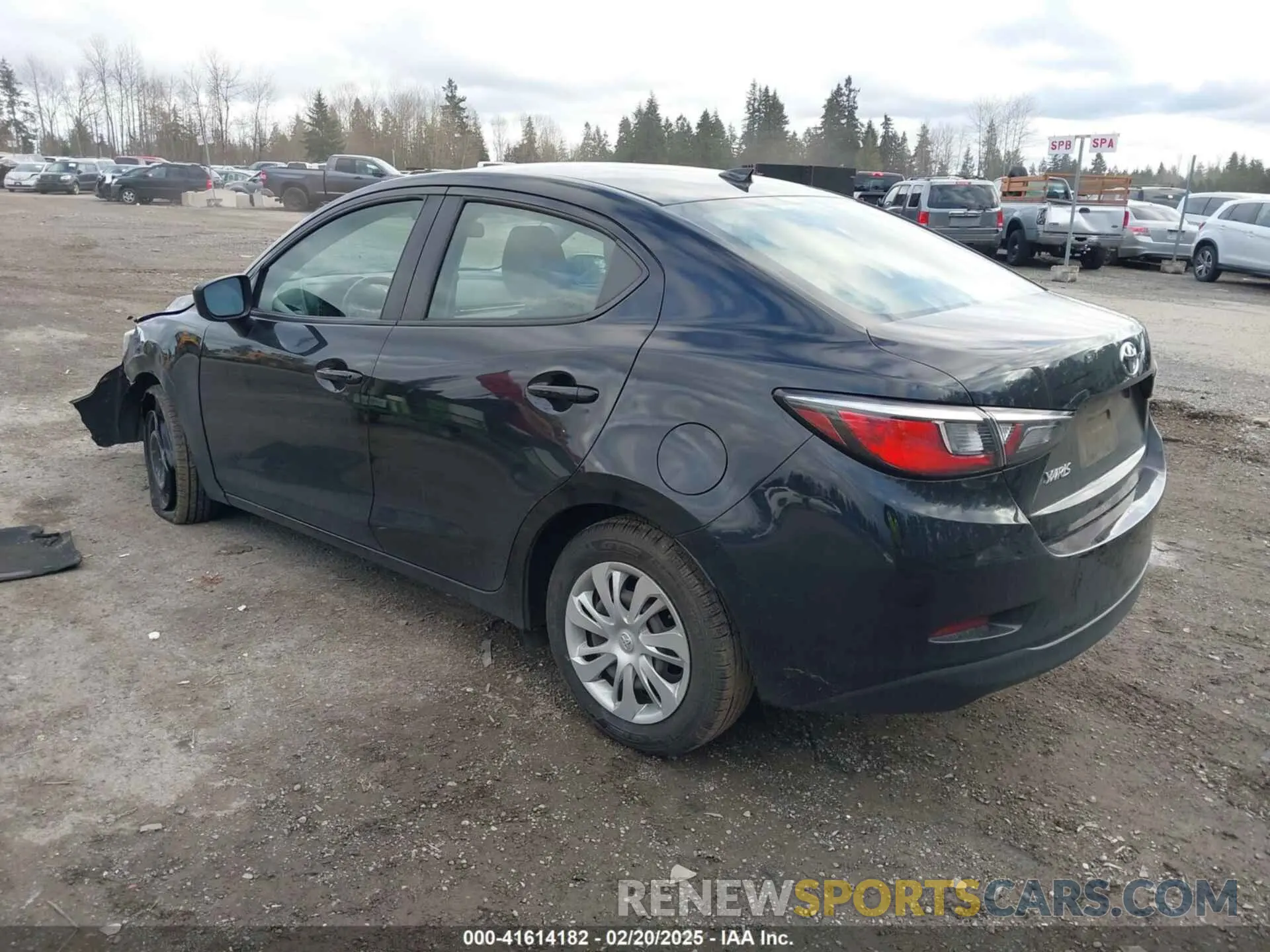 3 fotografías del automóvil dañado 3MYDLBYV1KY507813 TOYOTA YARIS 2019