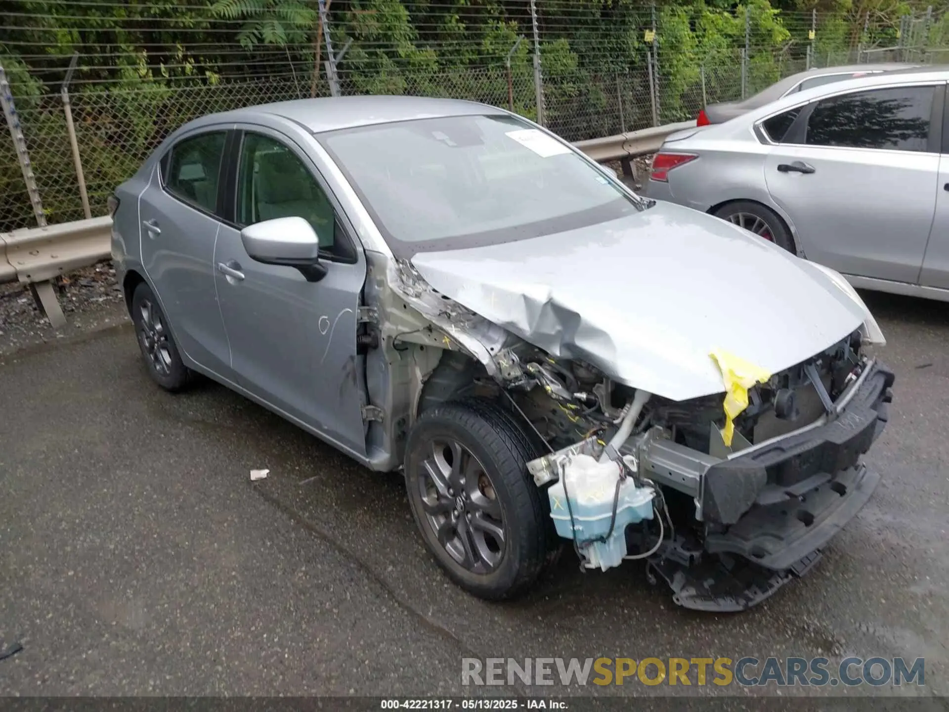 1 fotografías del automóvil dañado 3MYDLBYV1KY509934 TOYOTA YARIS 2019