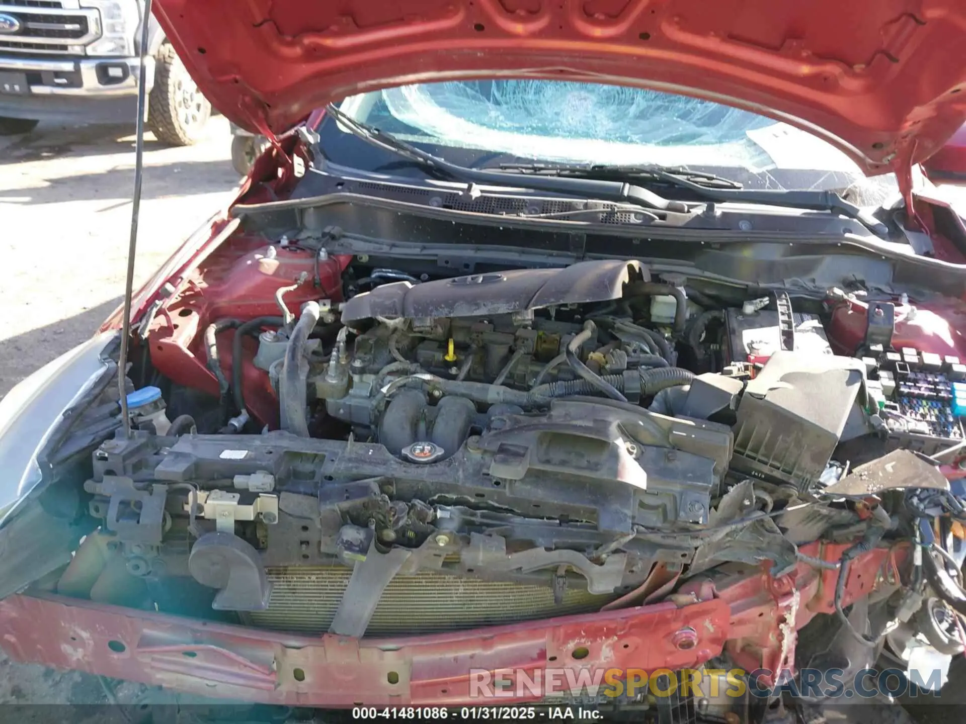 10 fotografías del automóvil dañado 3MYDLBYV2KY504483 TOYOTA YARIS 2019