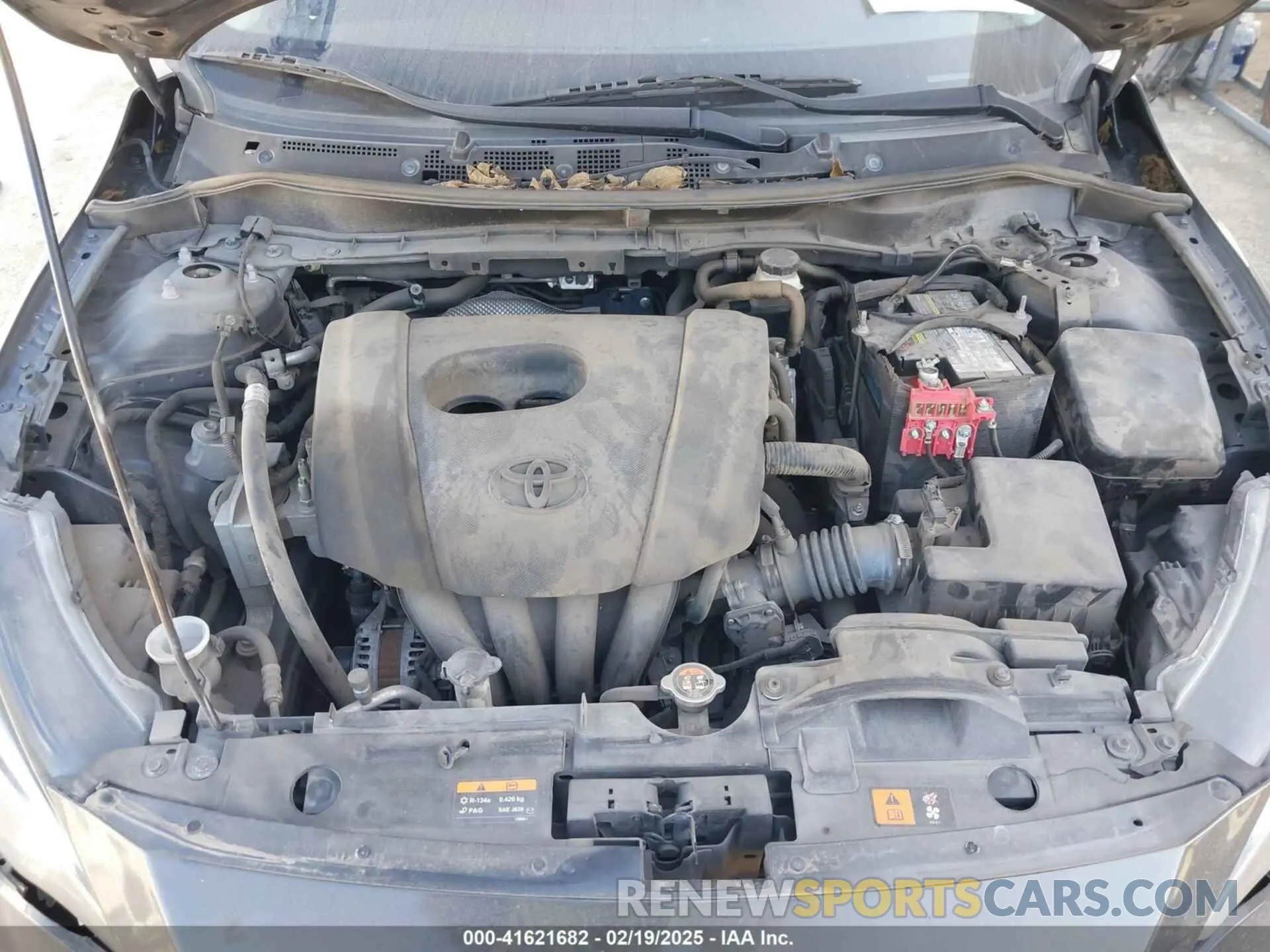 10 fotografías del automóvil dañado 3MYDLBYV2KY507304 TOYOTA YARIS 2019