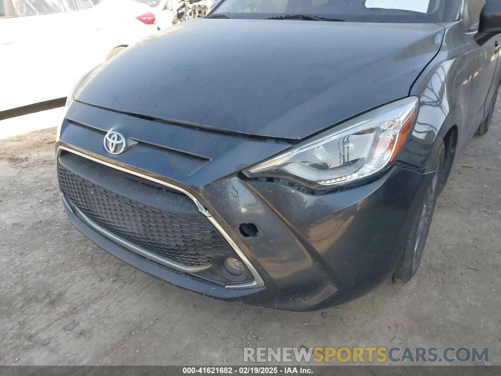 6 fotografías del automóvil dañado 3MYDLBYV2KY507304 TOYOTA YARIS 2019