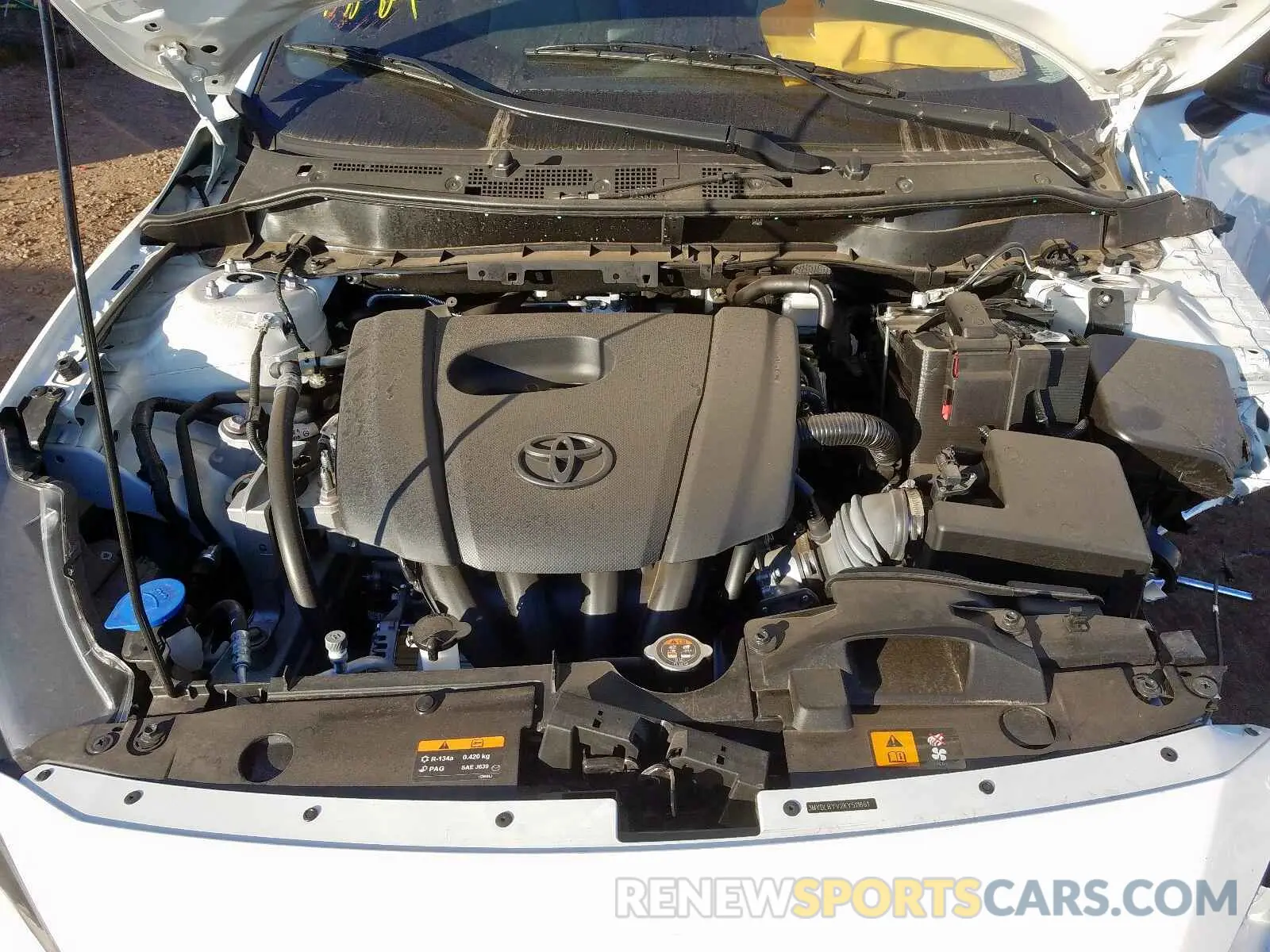 7 fotografías del automóvil dañado 3MYDLBYV2KY511661 TOYOTA YARIS 2019