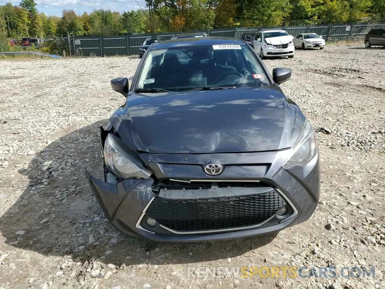 5 fotografías del automóvil dañado 3MYDLBYV2KY519663 TOYOTA YARIS 2019