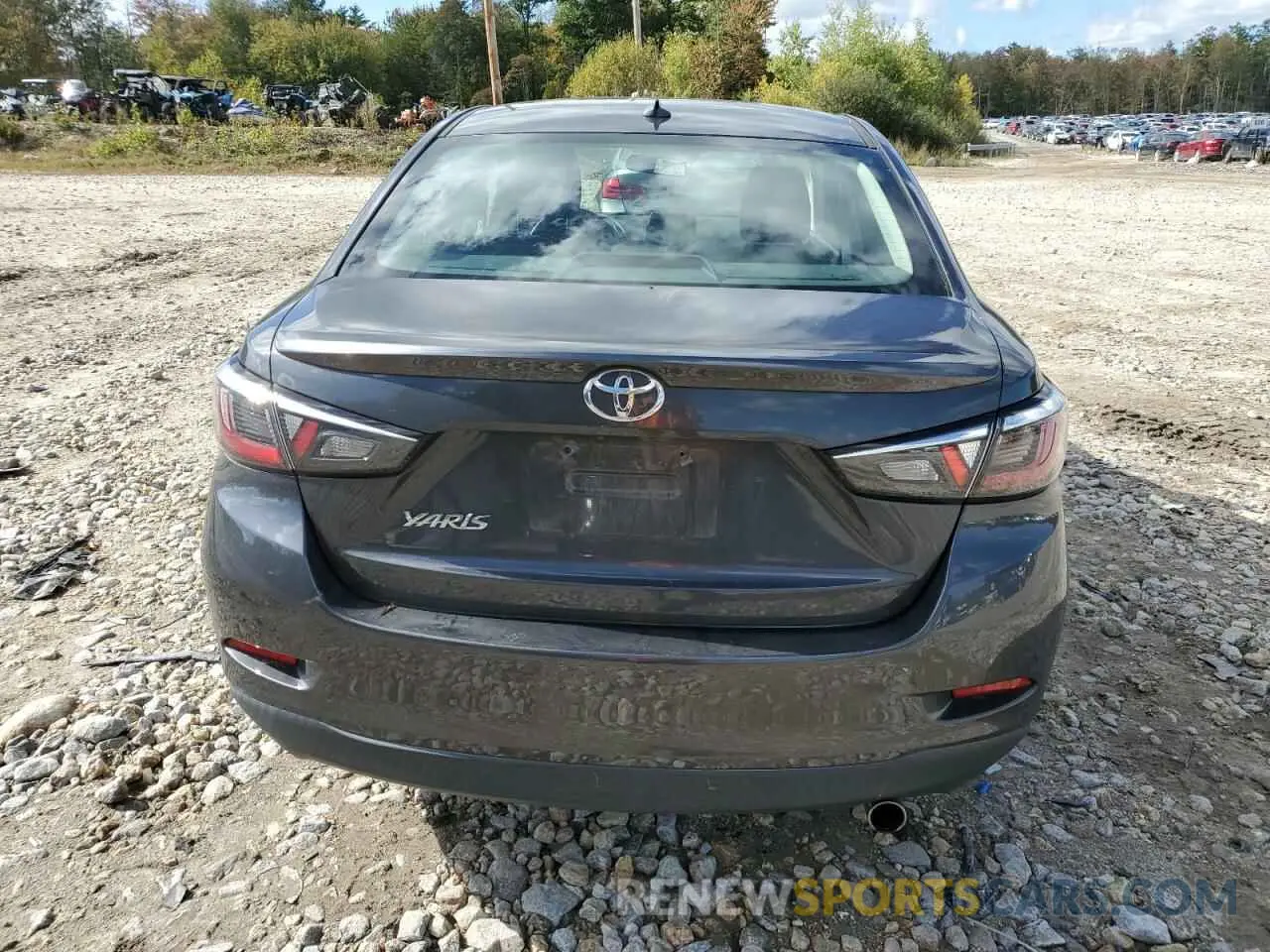 6 fotografías del automóvil dañado 3MYDLBYV2KY519663 TOYOTA YARIS 2019