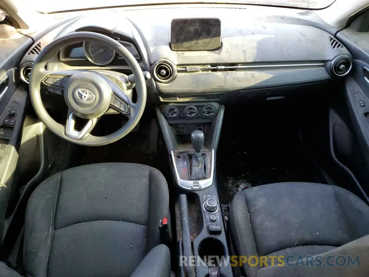8 fotografías del automóvil dañado 3MYDLBYV2KY524118 TOYOTA YARIS 2019