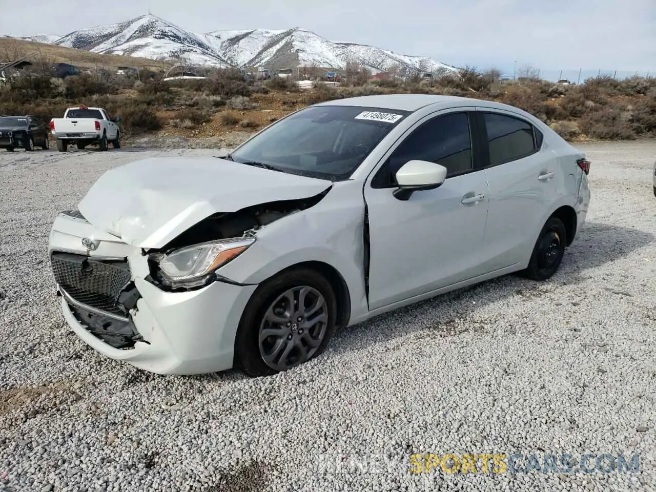 1 fotografías del automóvil dañado 3MYDLBYV3KY506033 TOYOTA YARIS 2019