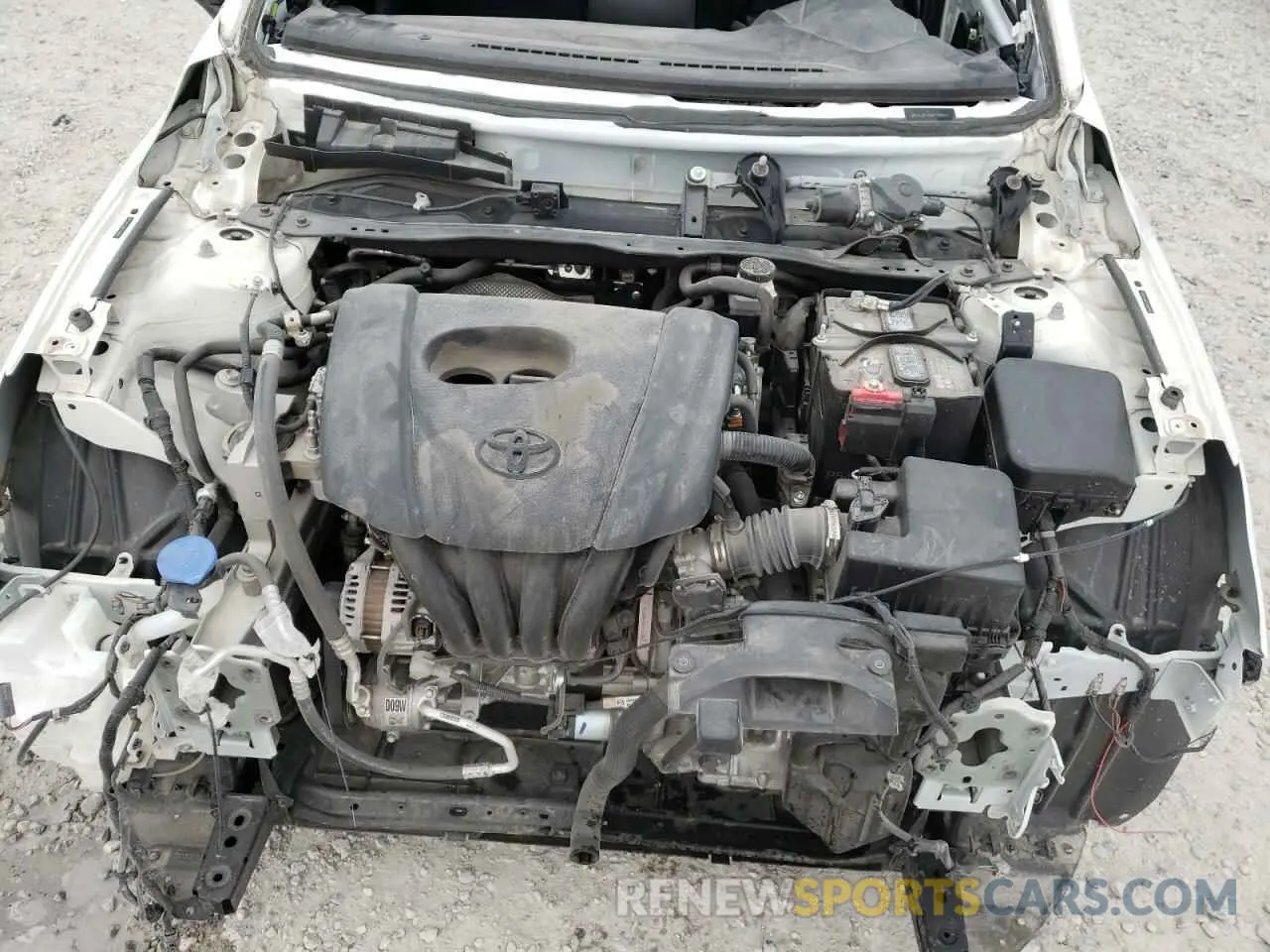 7 fotografías del automóvil dañado 3MYDLBYV3KY506811 TOYOTA YARIS 2019