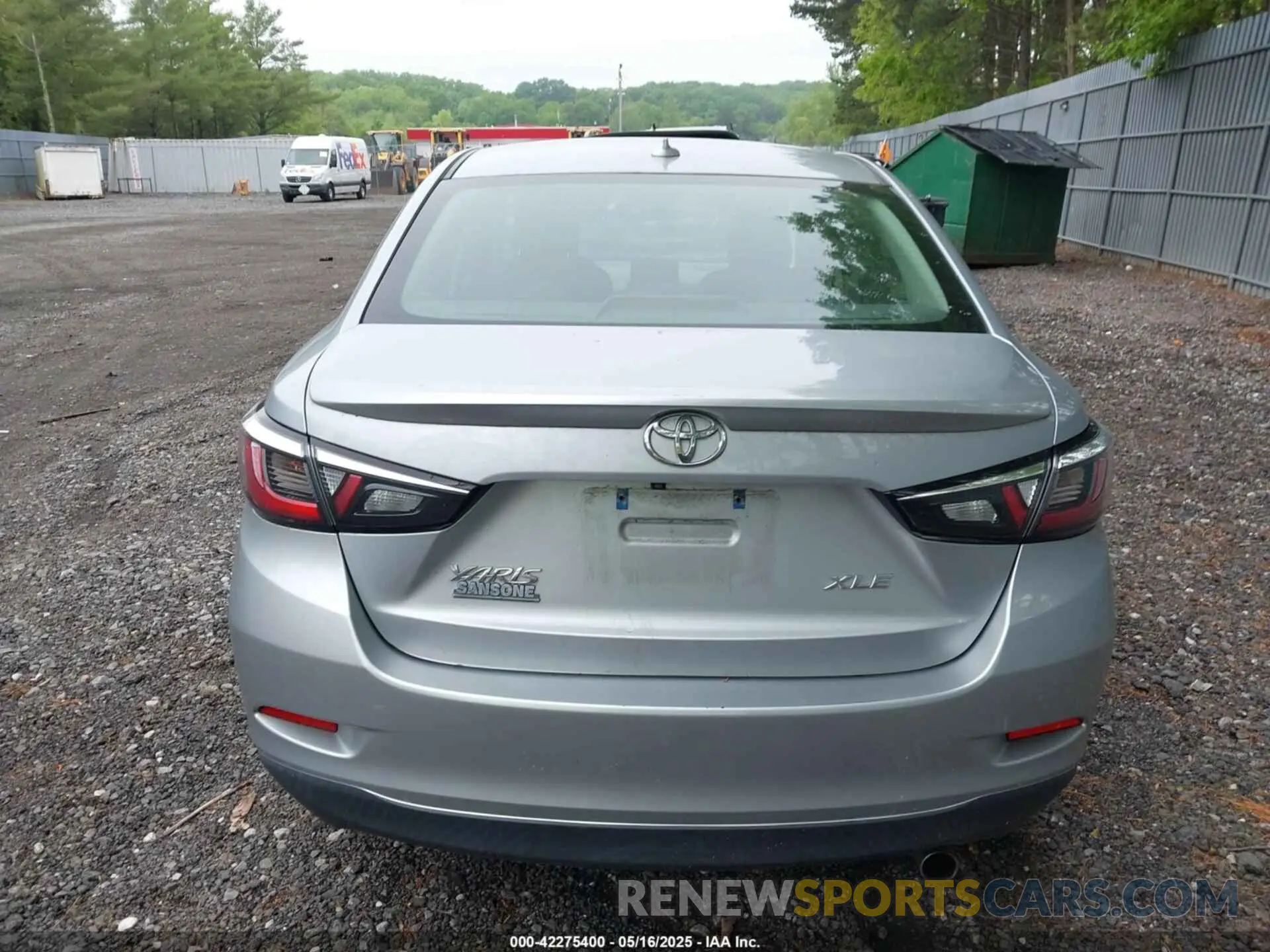17 fotografías del automóvil dañado 3MYDLBYV3KY525777 TOYOTA YARIS 2019
