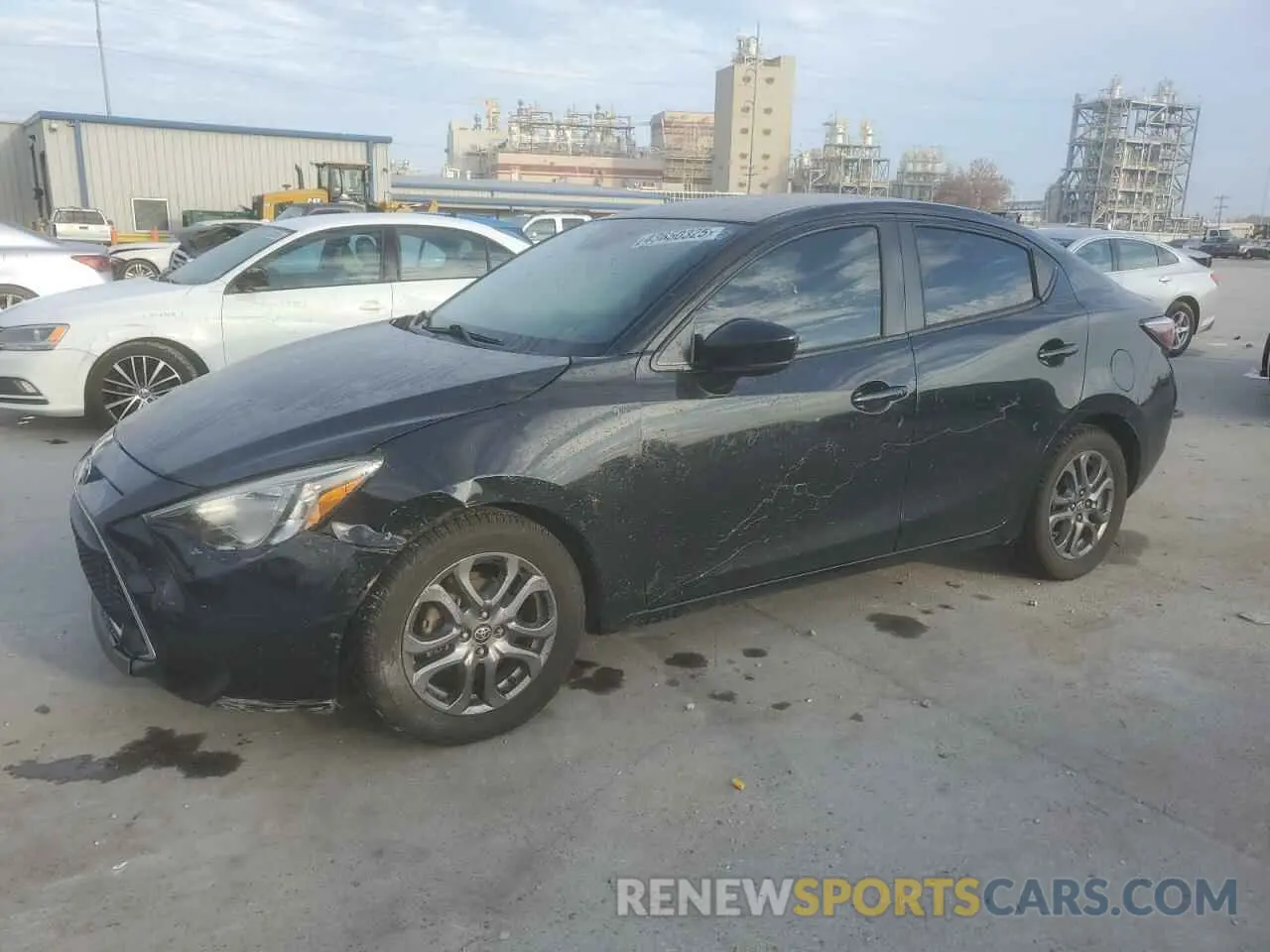 1 fotografías del automóvil dañado 3MYDLBYV4KY513864 TOYOTA YARIS 2019