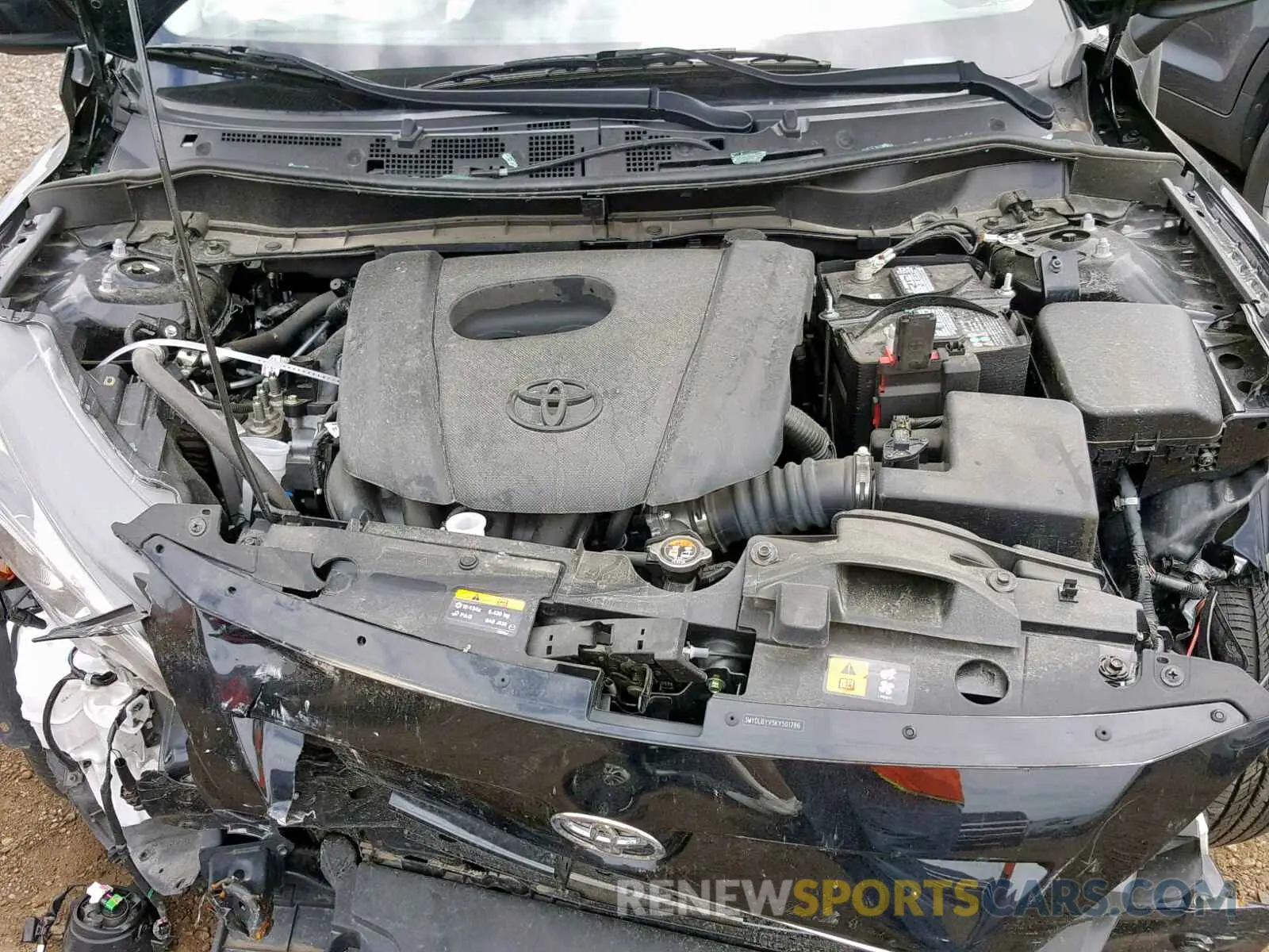 7 fotografías del automóvil dañado 3MYDLBYV5KY501786 TOYOTA YARIS 2019