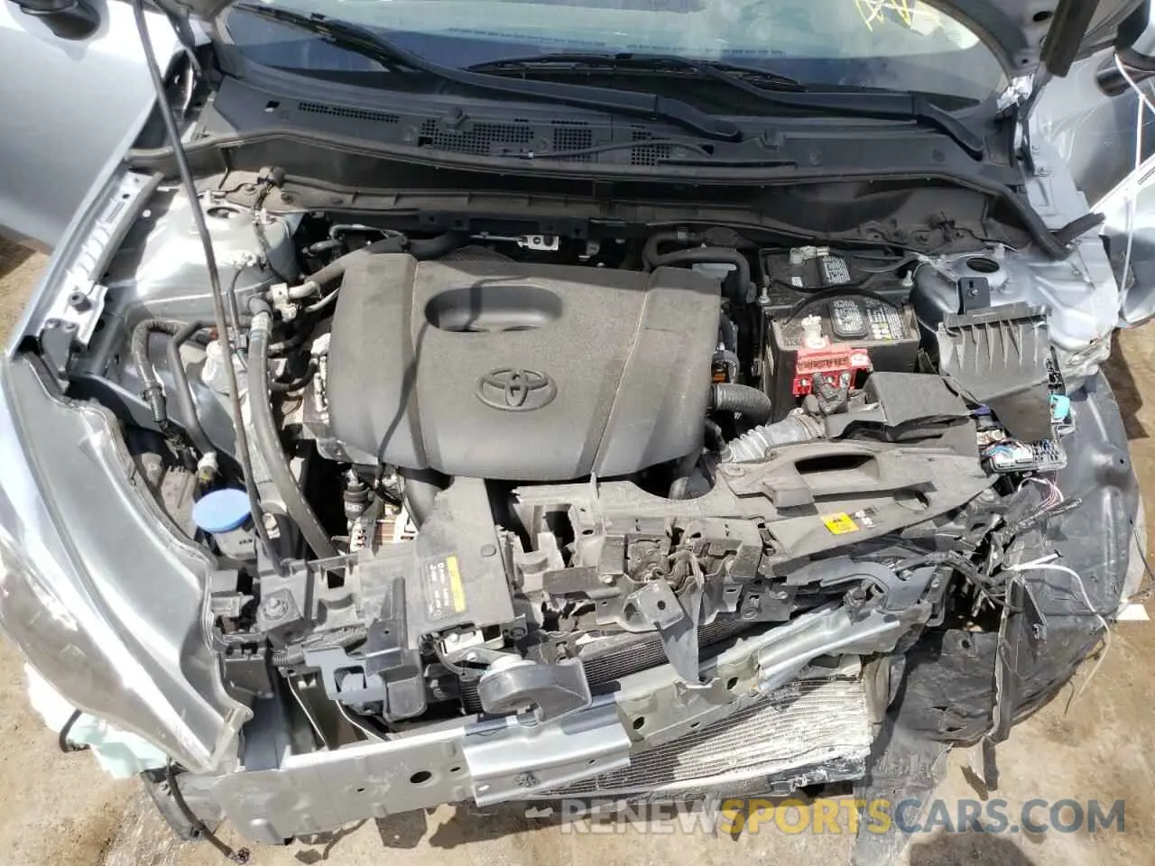 7 fotografías del automóvil dañado 3MYDLBYV5KY520290 TOYOTA YARIS 2019