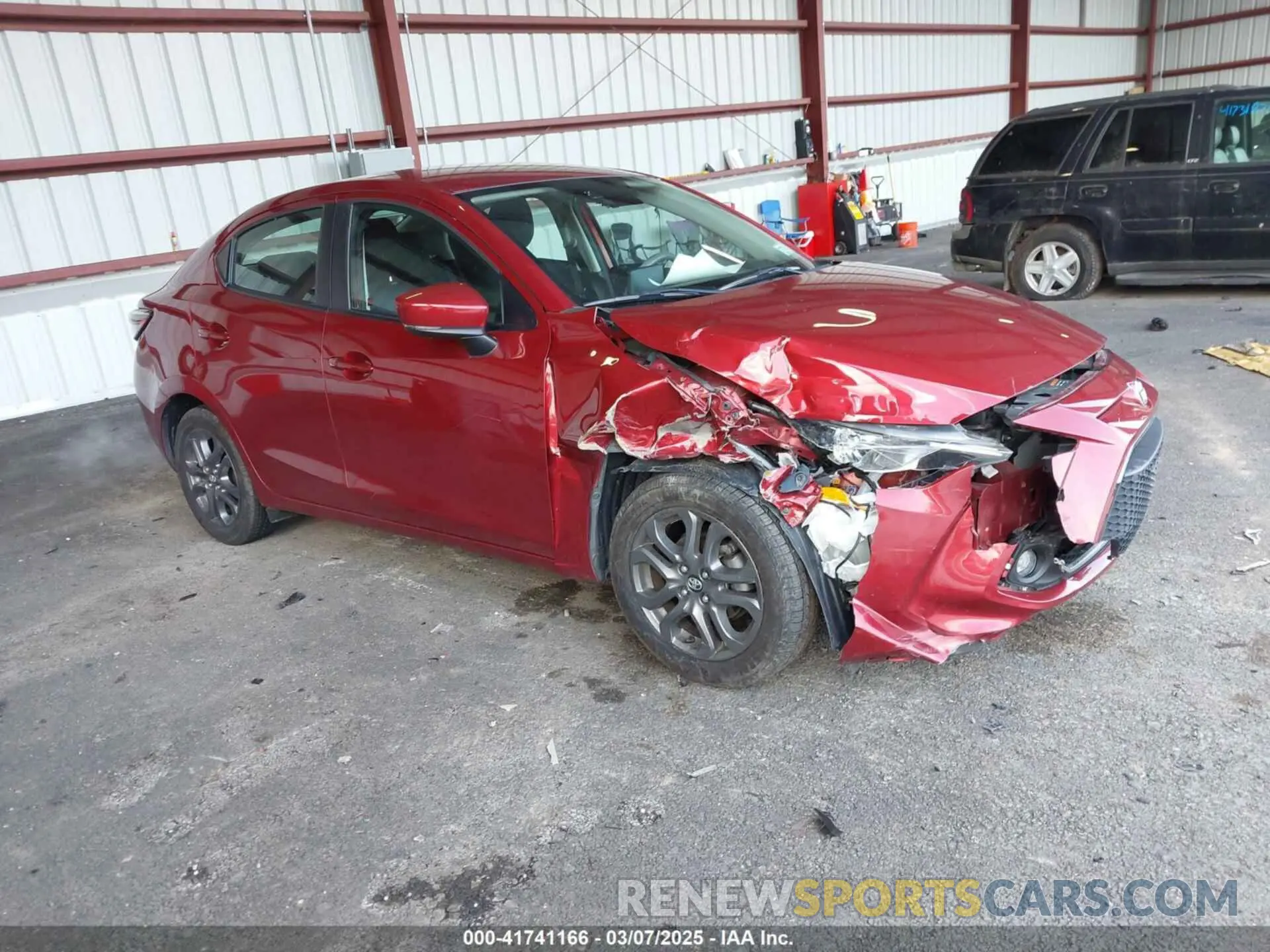 1 fotografías del automóvil dañado 3MYDLBYV6KY512764 TOYOTA YARIS 2019