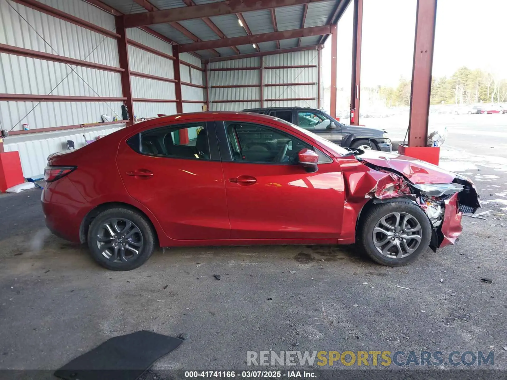 13 fotografías del automóvil dañado 3MYDLBYV6KY512764 TOYOTA YARIS 2019