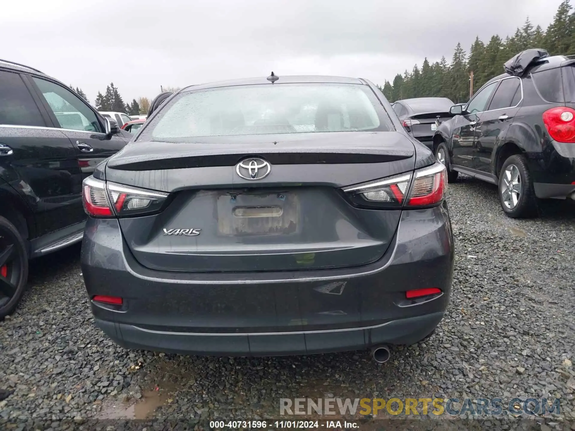 16 fotografías del automóvil dañado 3MYDLBYV6KY514062 TOYOTA YARIS 2019