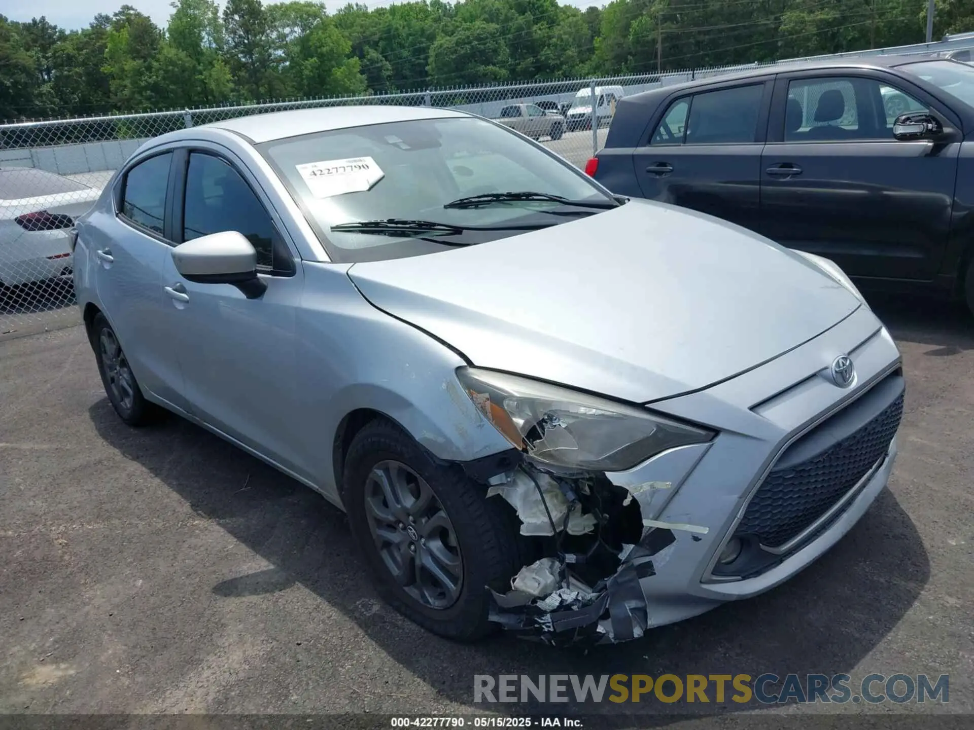 1 fotografías del automóvil dañado 3MYDLBYV6KY516605 TOYOTA YARIS 2019