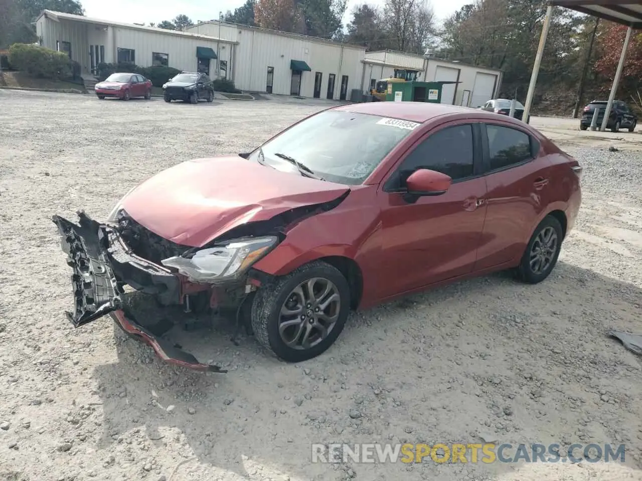 1 fotografías del automóvil dañado 3MYDLBYV6KY519116 TOYOTA YARIS 2019