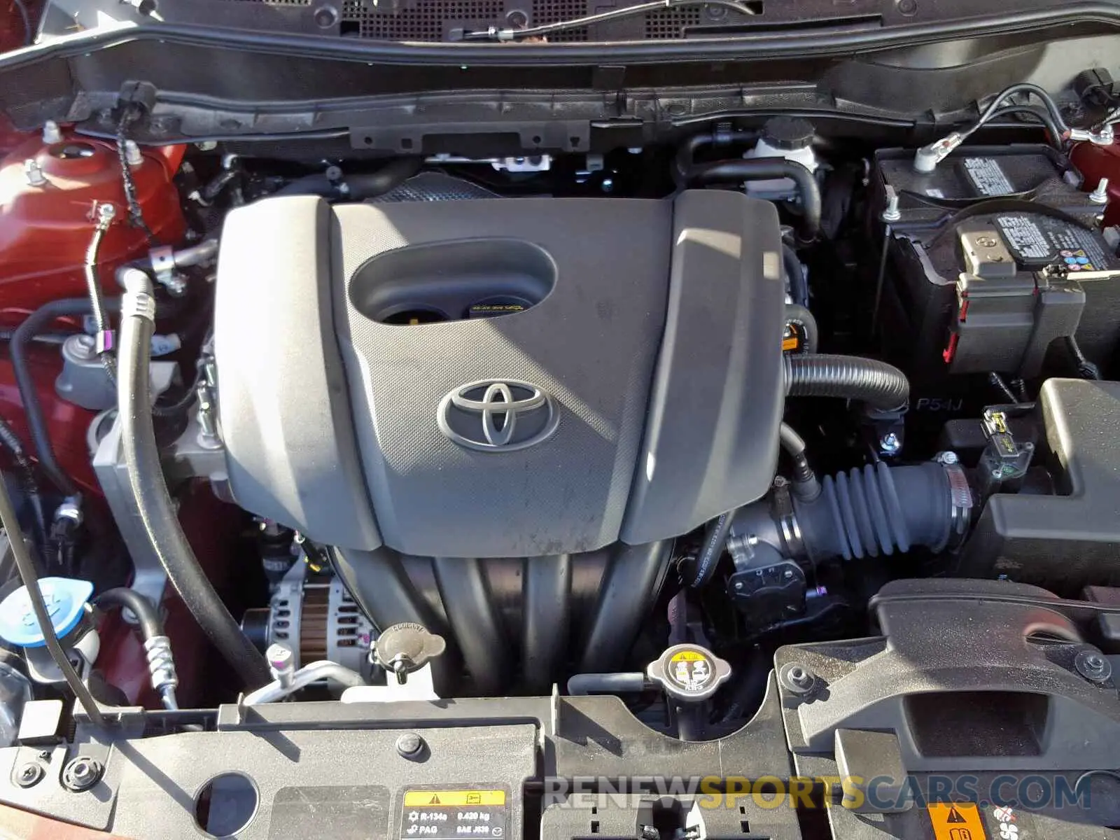 7 fotografías del automóvil dañado 3MYDLBYV8KY527539 TOYOTA YARIS 2019