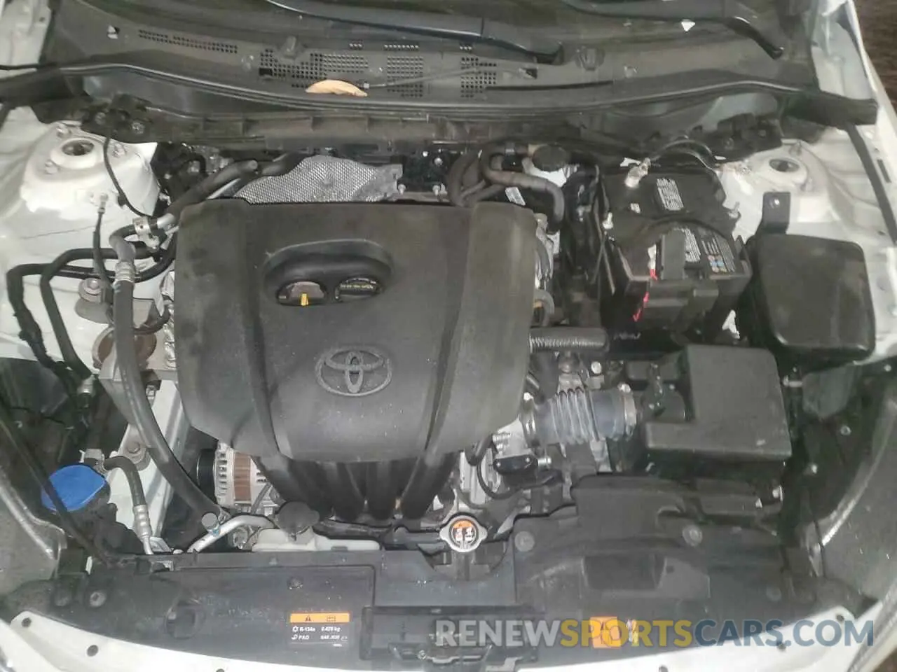 11 fotografías del automóvil dañado 3MYDLBYV9KY506683 TOYOTA YARIS 2019