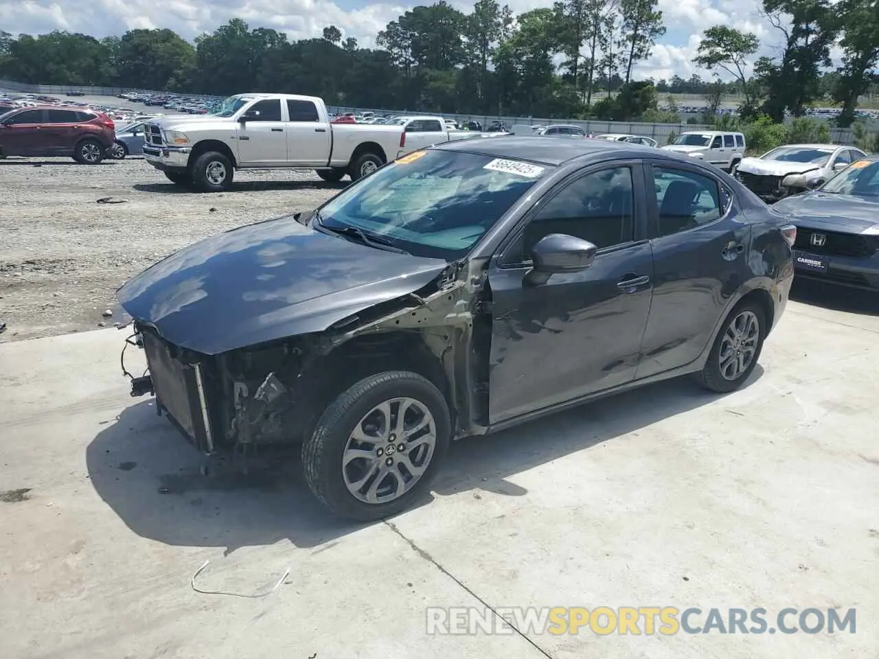 1 fotografías del automóvil dañado 3MYDLBYV9KY520180 TOYOTA YARIS 2019