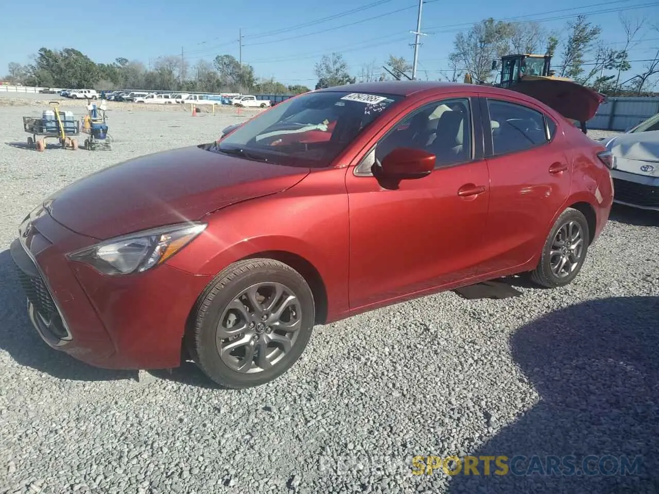 1 fotografías del automóvil dañado 3MYDLBYV9KY527940 TOYOTA YARIS 2019