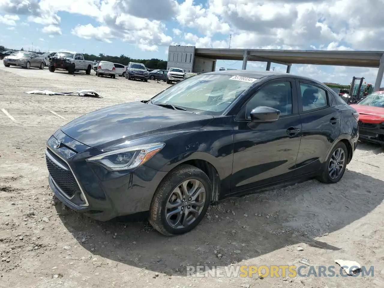 1 fotografías del automóvil dañado 3MYDLBYVXKY506188 TOYOTA YARIS 2019