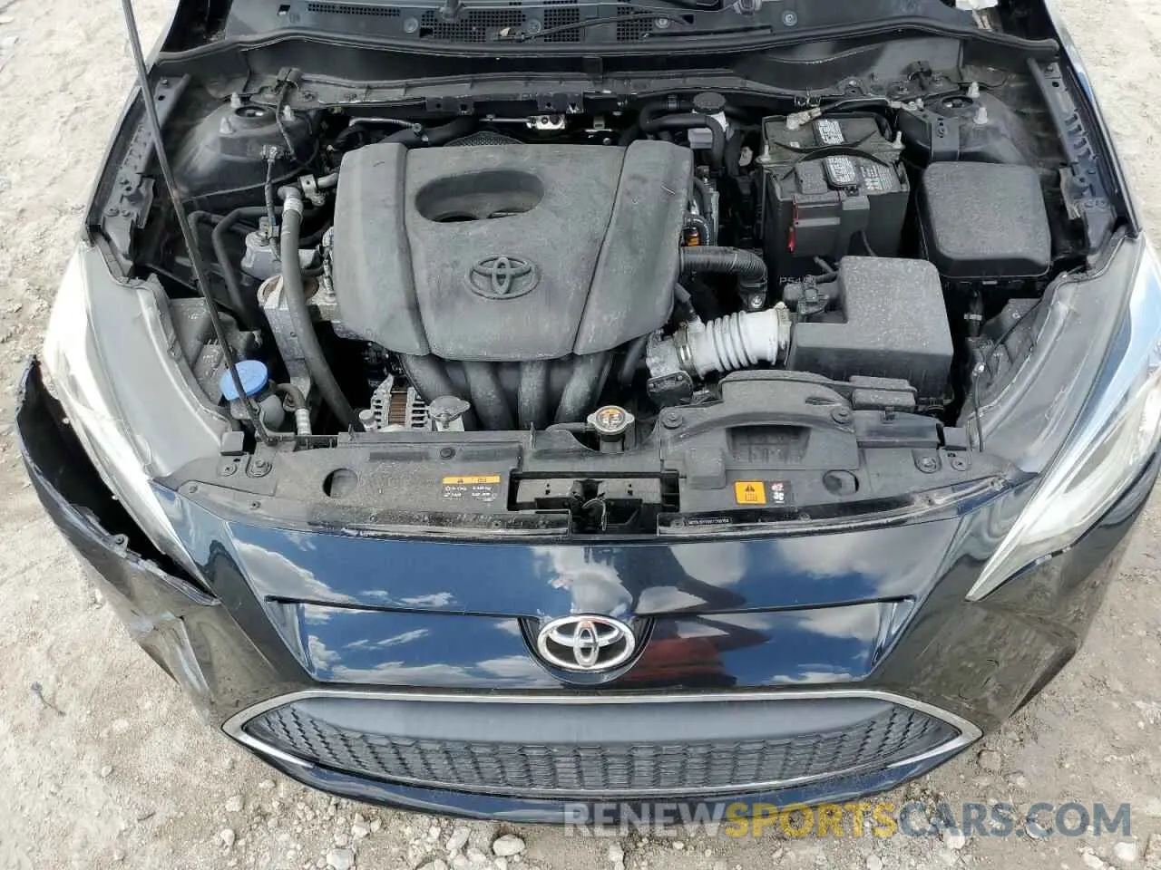 11 fotografías del automóvil dañado 3MYDLBYVXKY506188 TOYOTA YARIS 2019