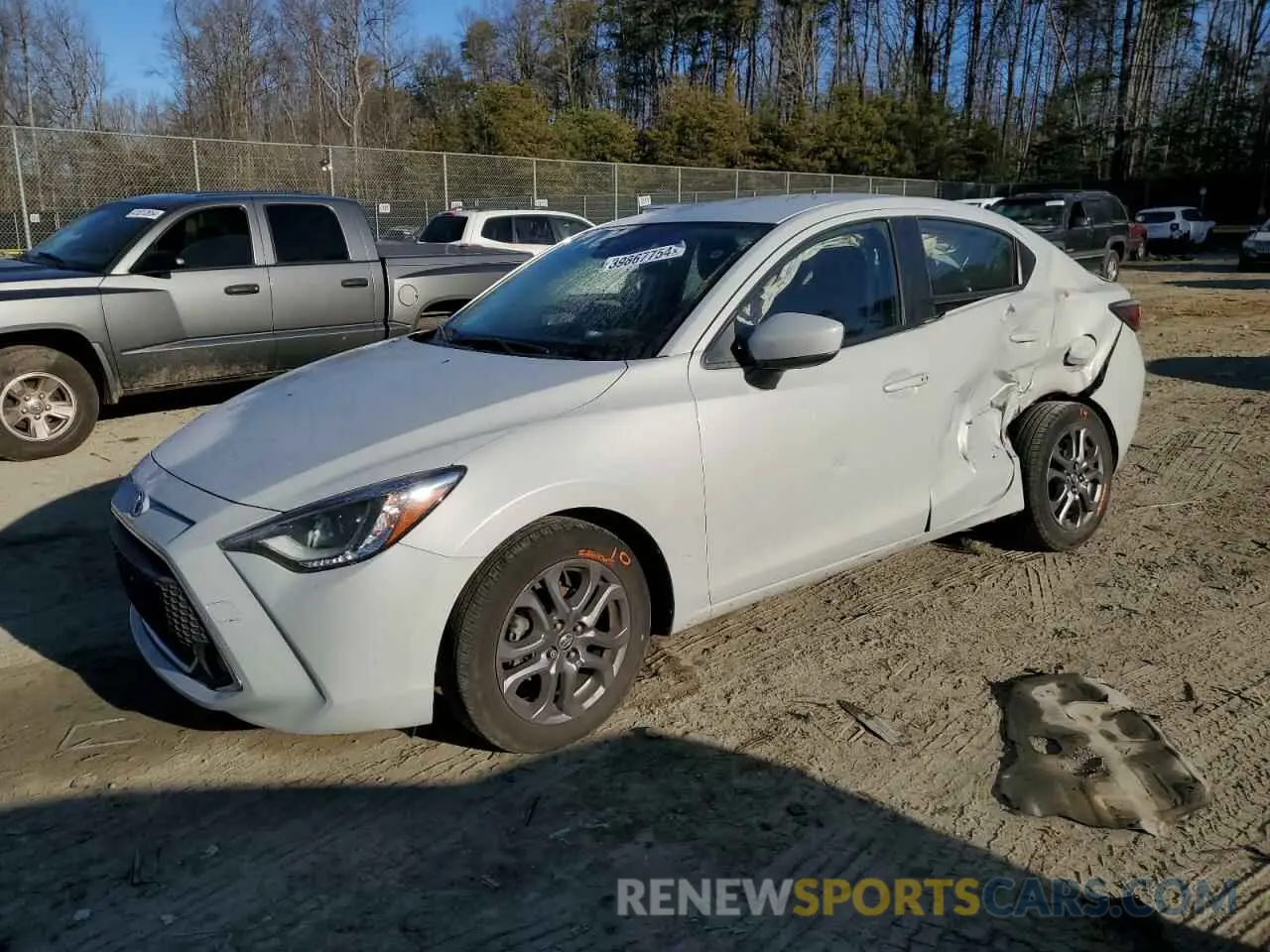 1 fotografías del automóvil dañado 3MYDLBYVXKY507339 TOYOTA YARIS 2019