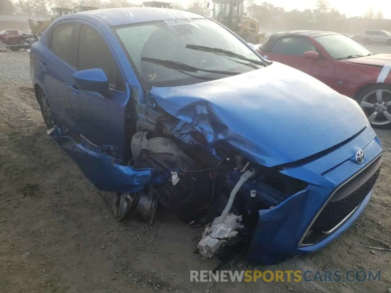 1 fotografías del automóvil dañado 3MYDLBYVXKY513996 TOYOTA YARIS 2019