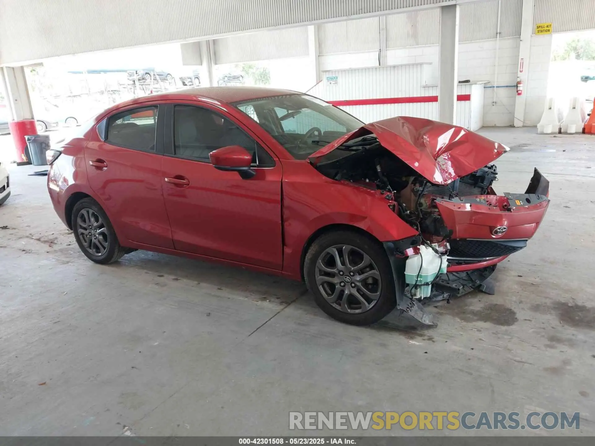 1 fotografías del automóvil dañado 3MYDLBYVXKY524593 TOYOTA YARIS 2019