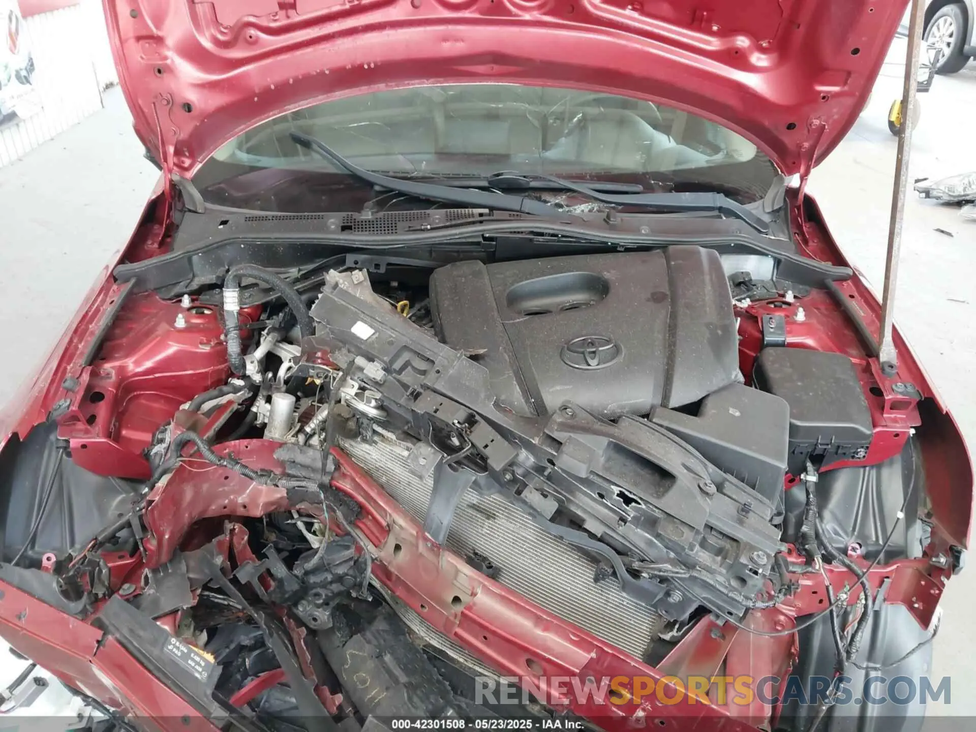 10 fotografías del automóvil dañado 3MYDLBYVXKY524593 TOYOTA YARIS 2019