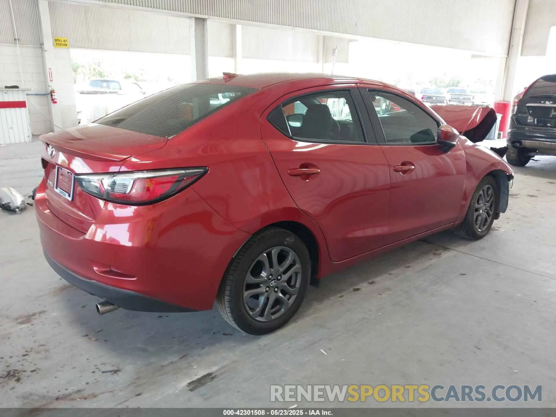 4 fotografías del automóvil dañado 3MYDLBYVXKY524593 TOYOTA YARIS 2019