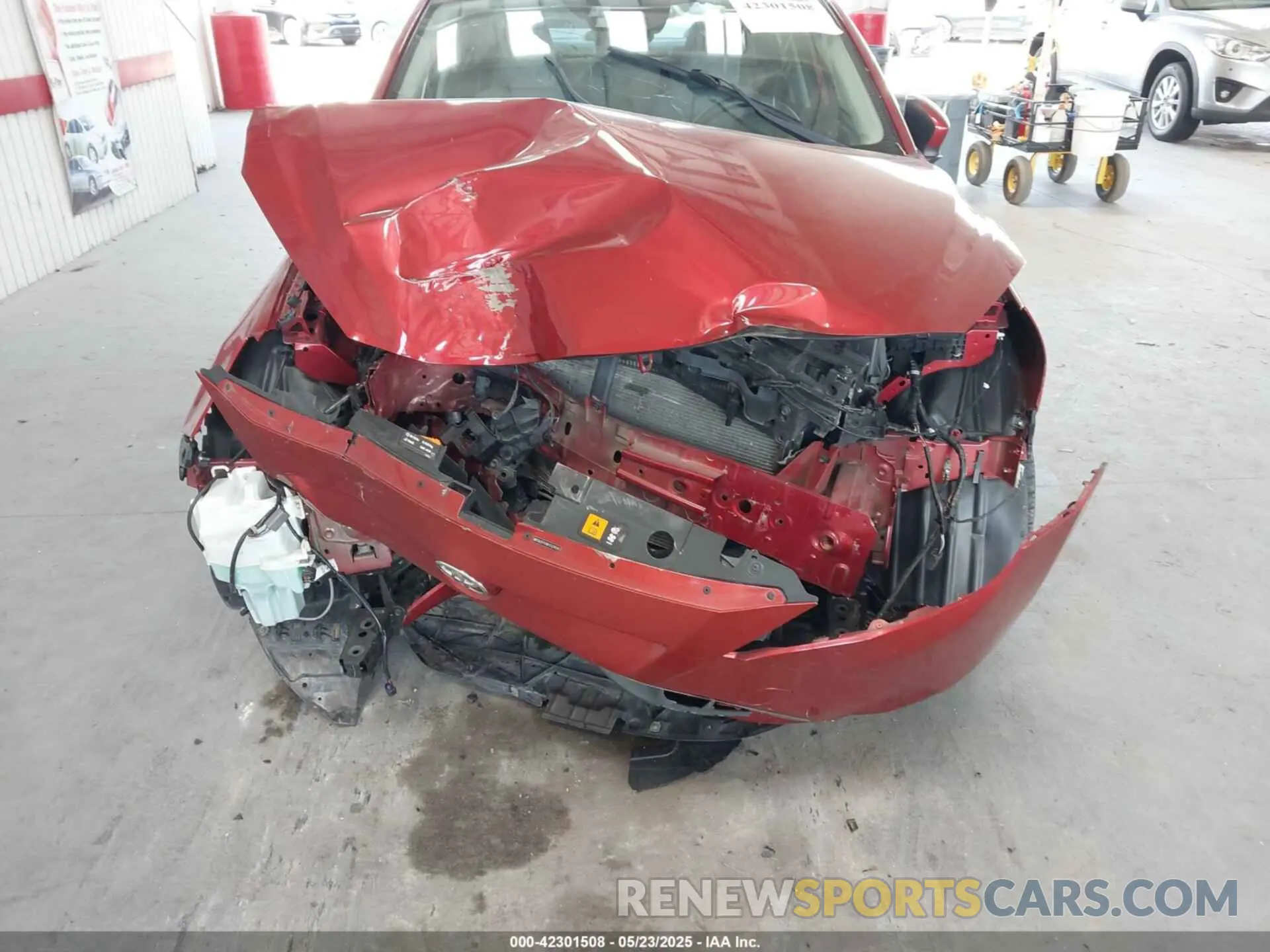 6 fotografías del automóvil dañado 3MYDLBYVXKY524593 TOYOTA YARIS 2019