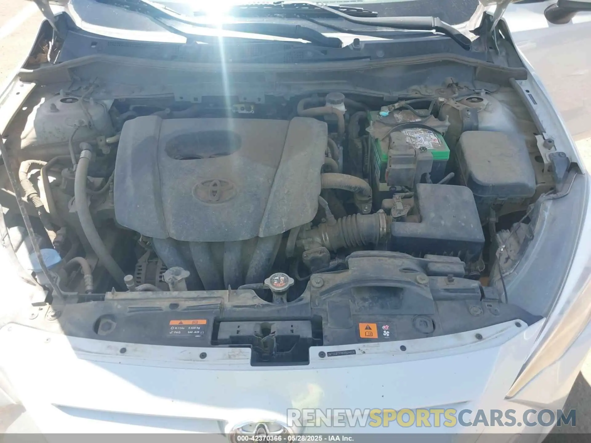 10 fotografías del automóvil dañado 3MYDLBYVXKY524836 TOYOTA YARIS 2019