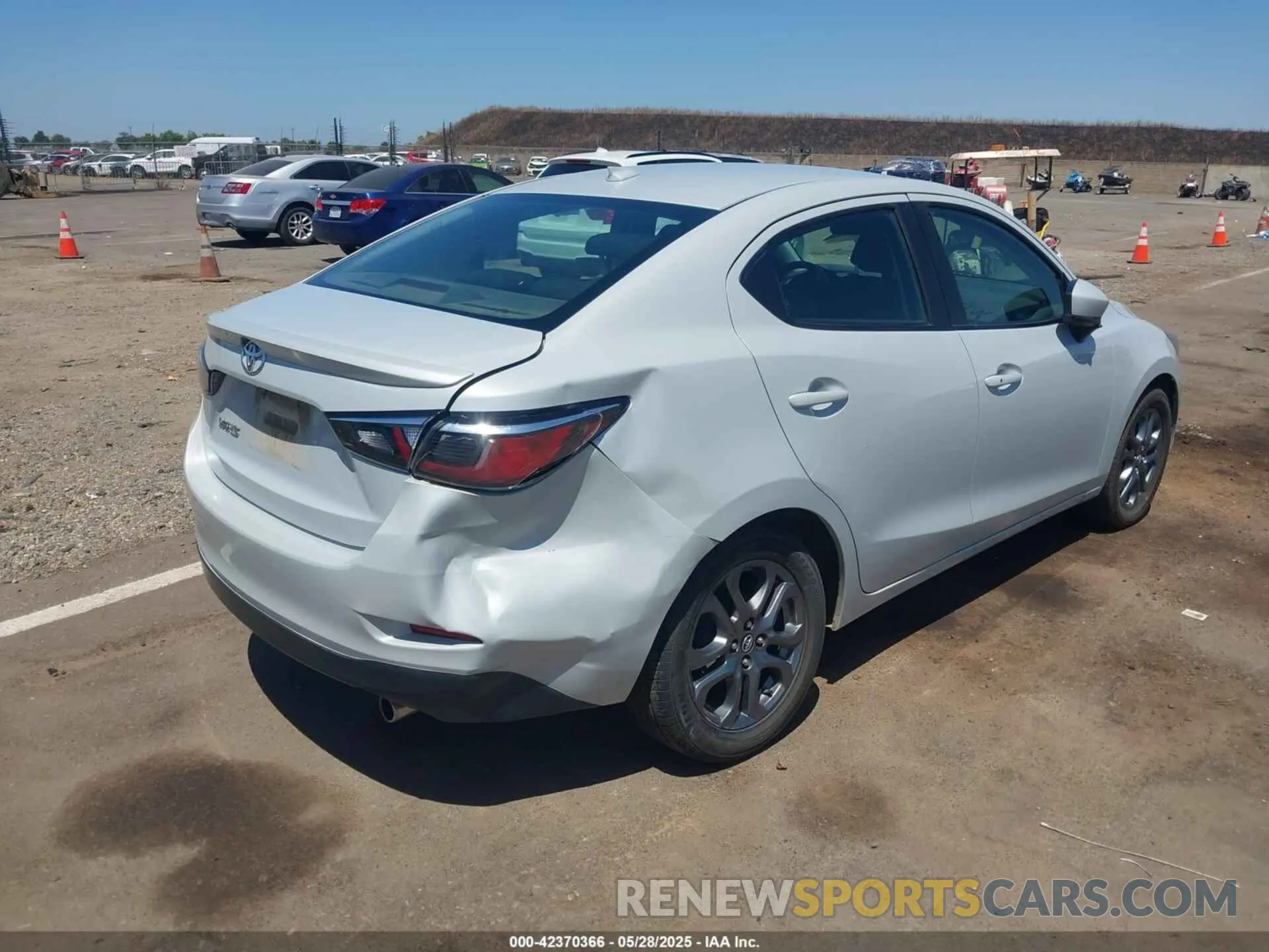 6 fotografías del automóvil dañado 3MYDLBYVXKY524836 TOYOTA YARIS 2019