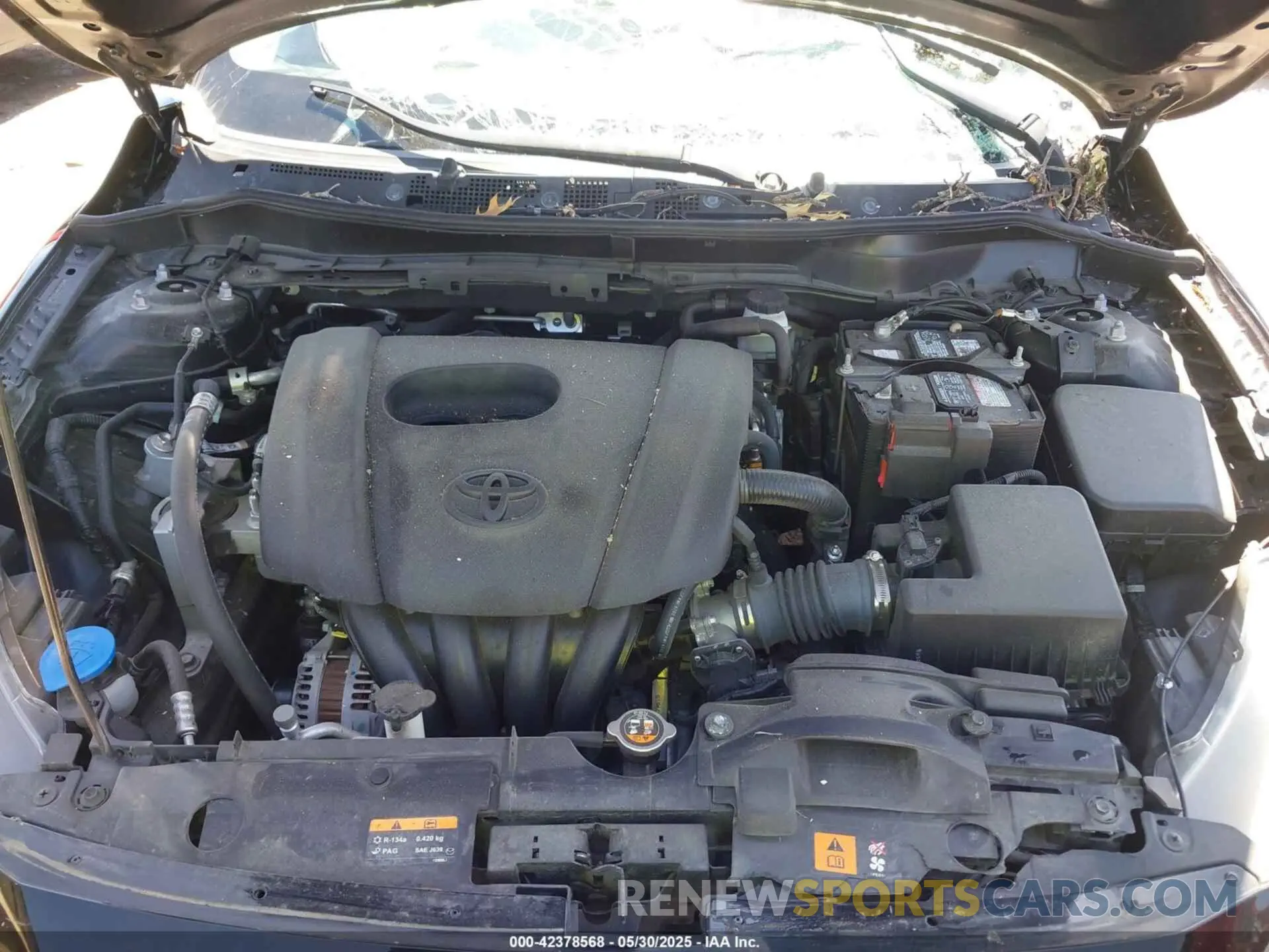 10 fotografías del automóvil dañado 3MYDLBYVXKY527526 TOYOTA YARIS 2019