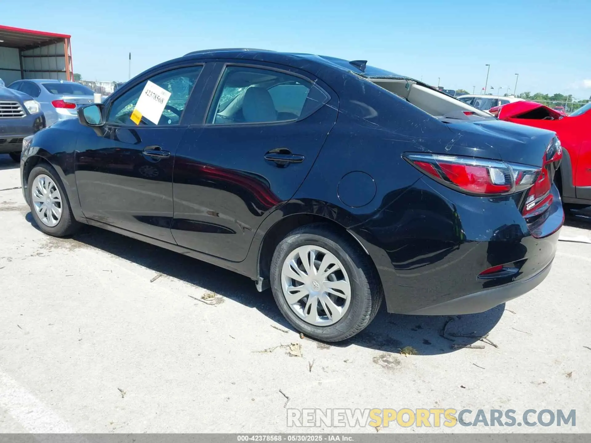 3 fotografías del automóvil dañado 3MYDLBYVXKY527526 TOYOTA YARIS 2019