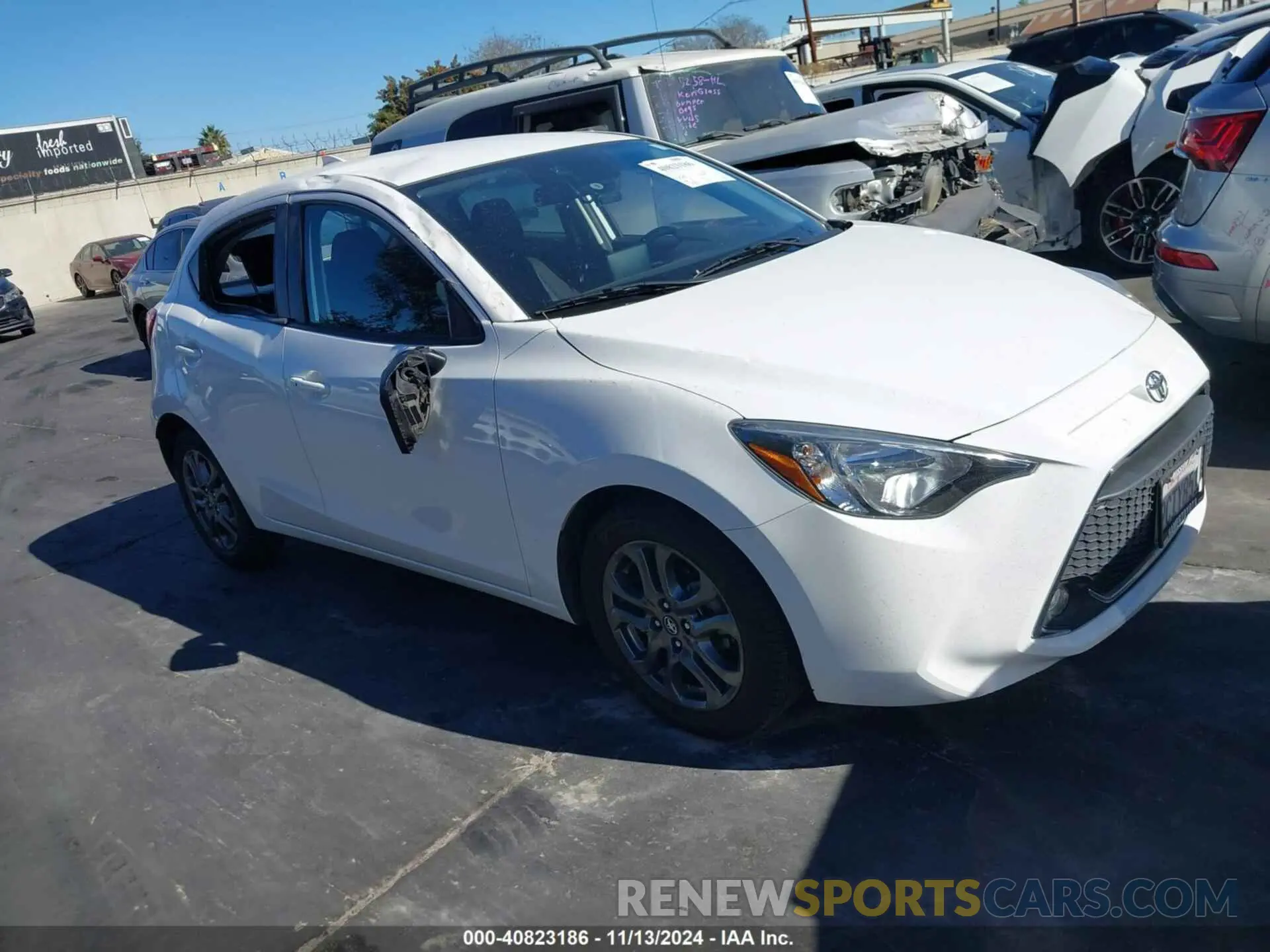 1 fotografías del automóvil dañado 3MYDLBJV0LY705634 TOYOTA YARIS 2020