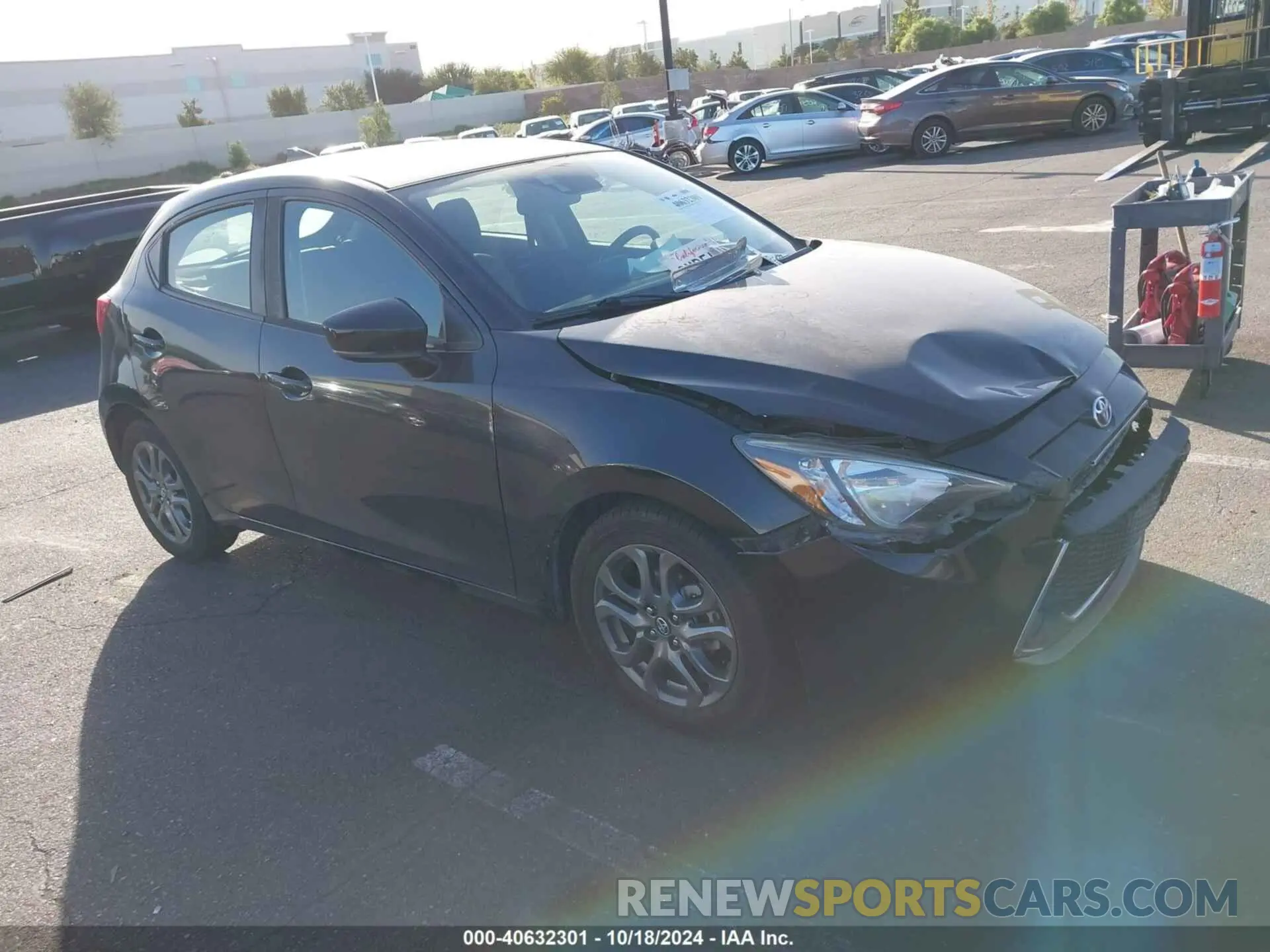 1 fotografías del automóvil dañado 3MYDLBJV1LY700443 TOYOTA YARIS 2020