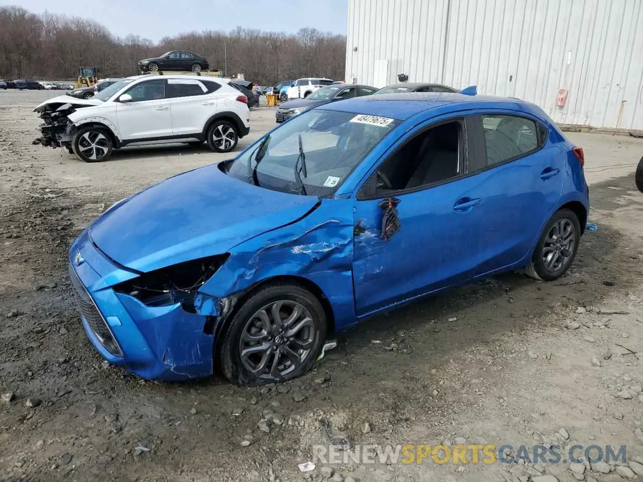 1 fotografías del automóvil dañado 3MYDLBJV1LY700720 TOYOTA YARIS 2020