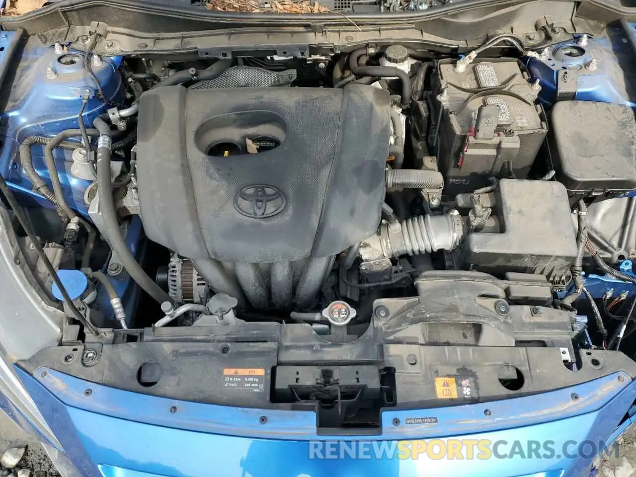 11 fotografías del automóvil dañado 3MYDLBJV1LY700720 TOYOTA YARIS 2020