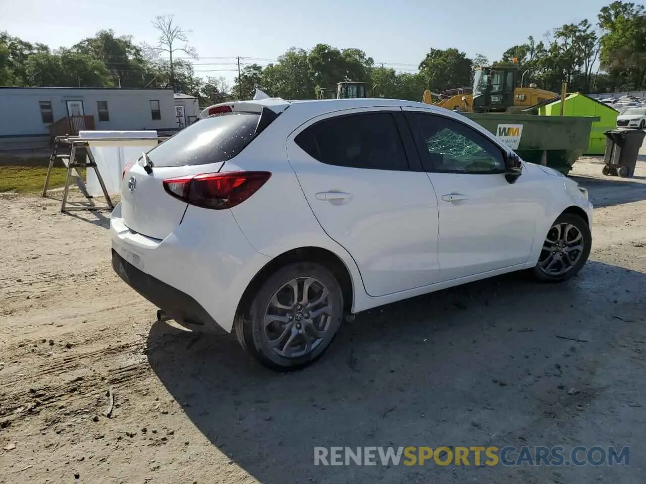3 fotografías del automóvil dañado 3MYDLBJV1LY701432 TOYOTA YARIS 2020
