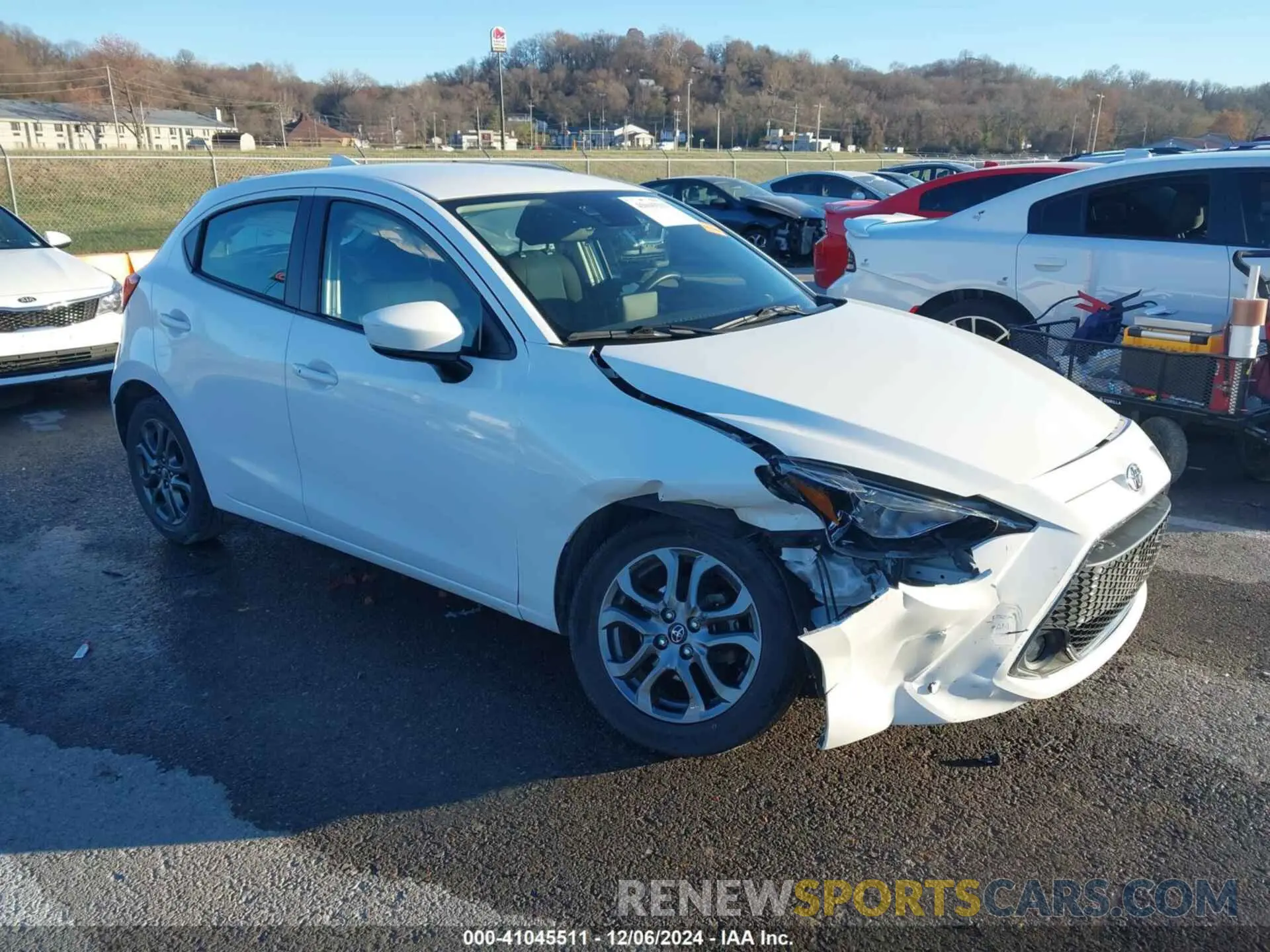 1 fotografías del automóvil dañado 3MYDLBJV1LY702080 TOYOTA YARIS 2020