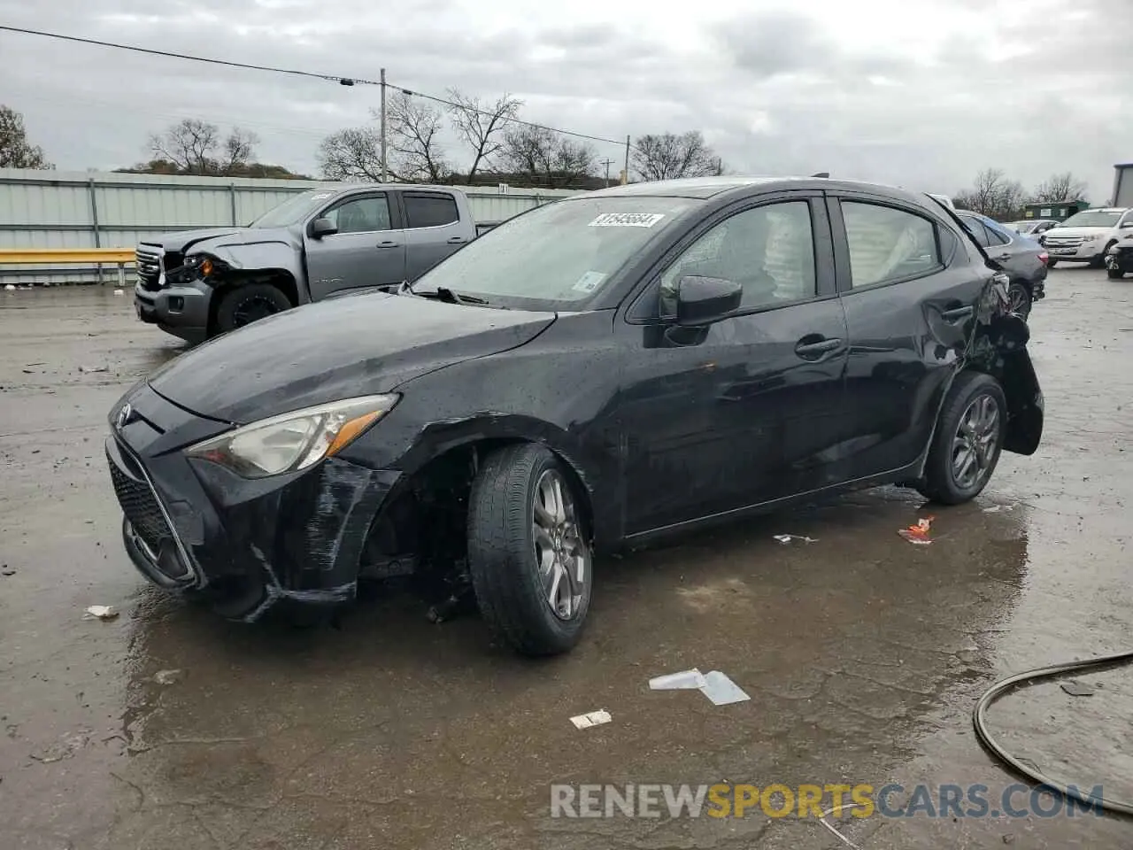 1 fotografías del automóvil dañado 3MYDLBJV1LY706288 TOYOTA YARIS 2020
