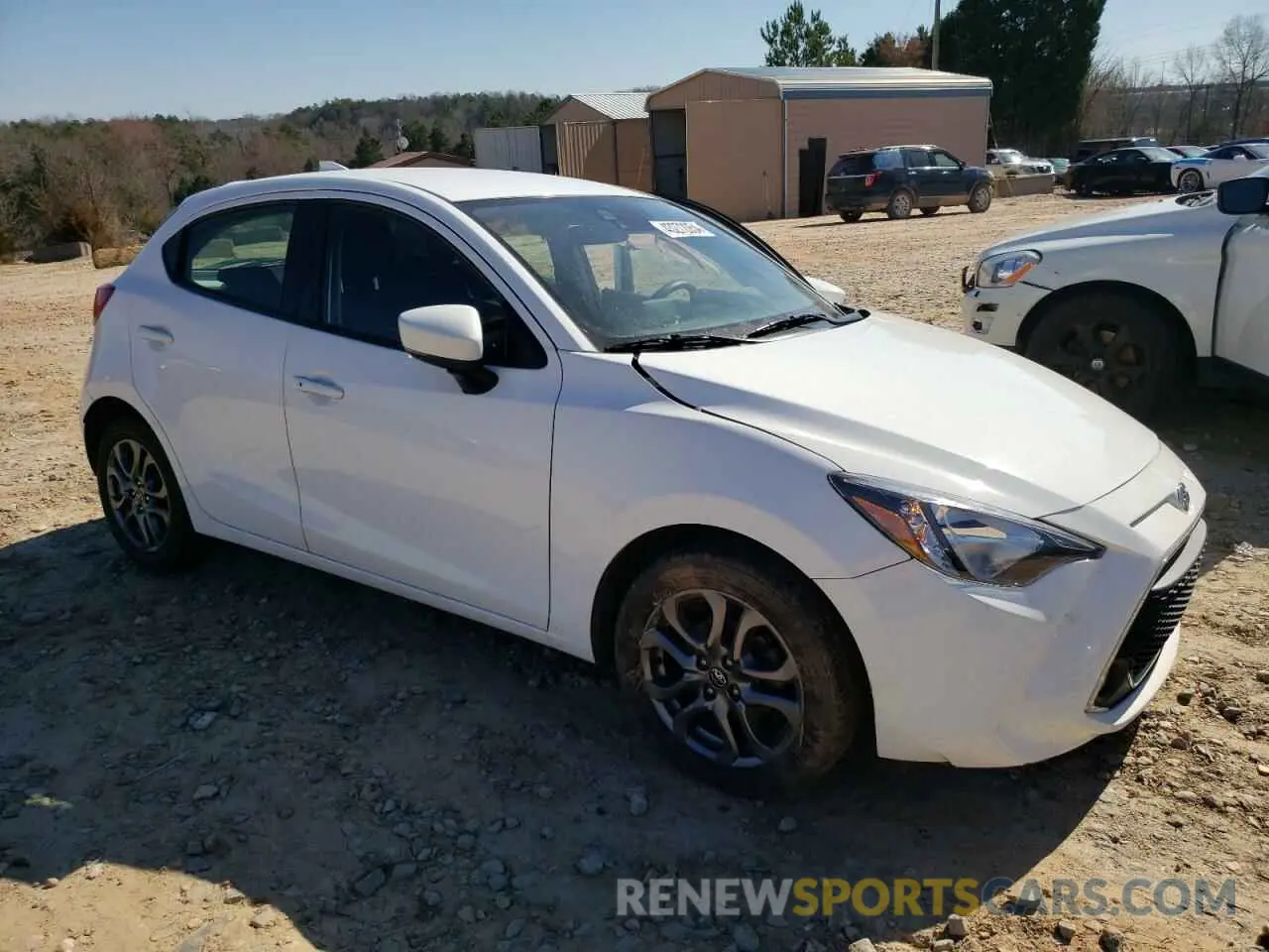 4 fotografías del automóvil dañado 3MYDLBJV1LY708669 TOYOTA YARIS 2020
