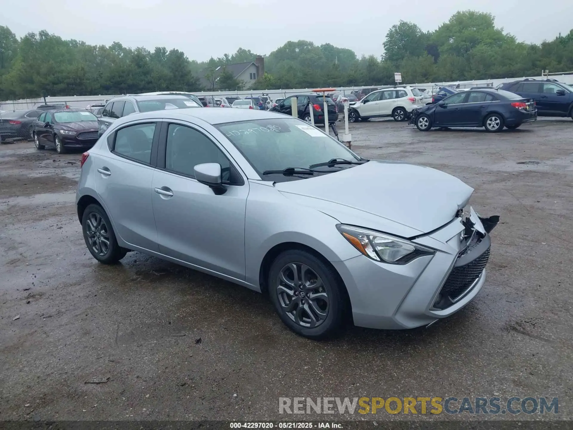1 fotografías del automóvil dañado 3MYDLBJV6LY700373 TOYOTA YARIS 2020