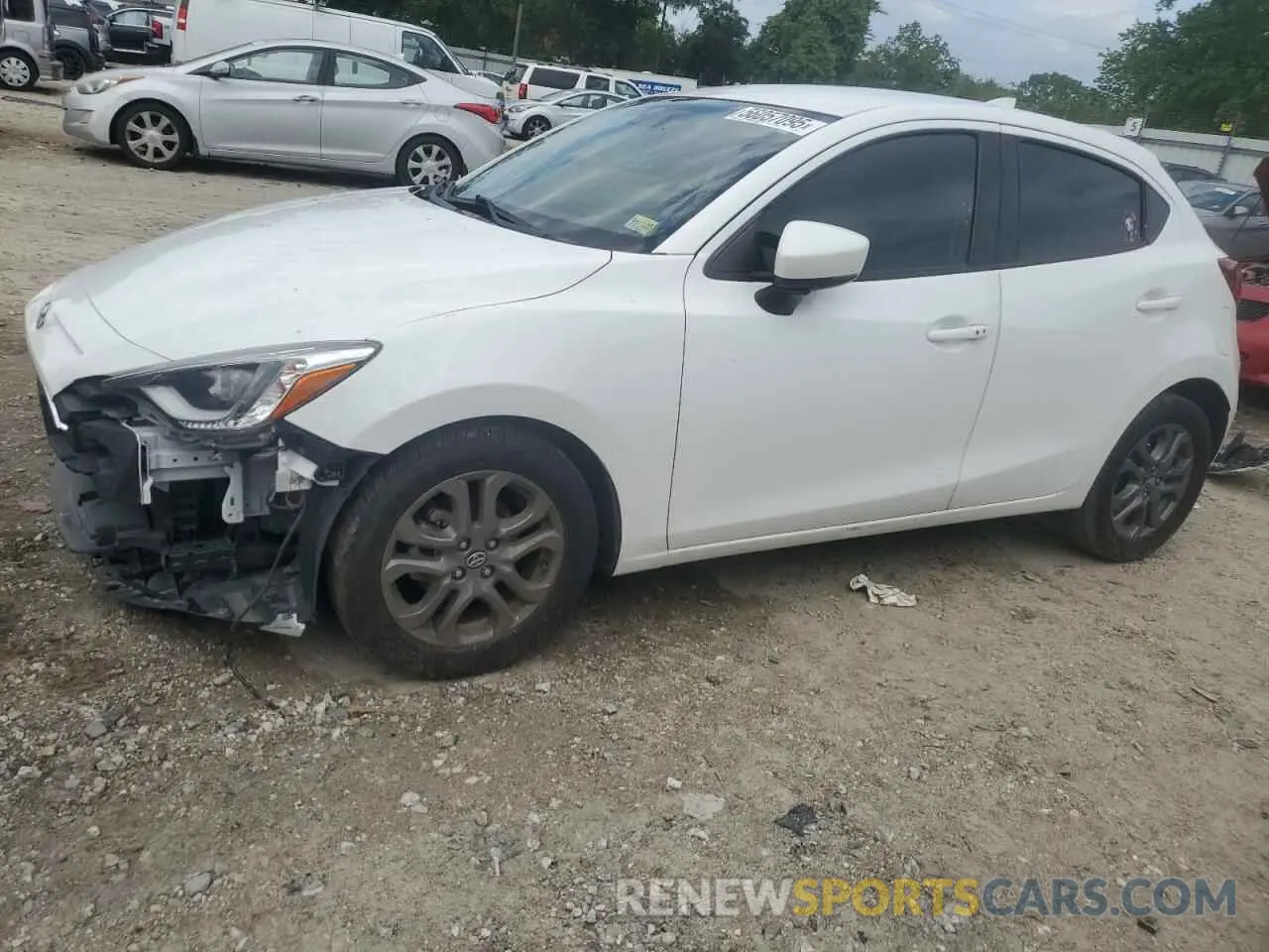 1 fotografías del automóvil dañado 3MYDLBJV6LY704391 TOYOTA YARIS 2020