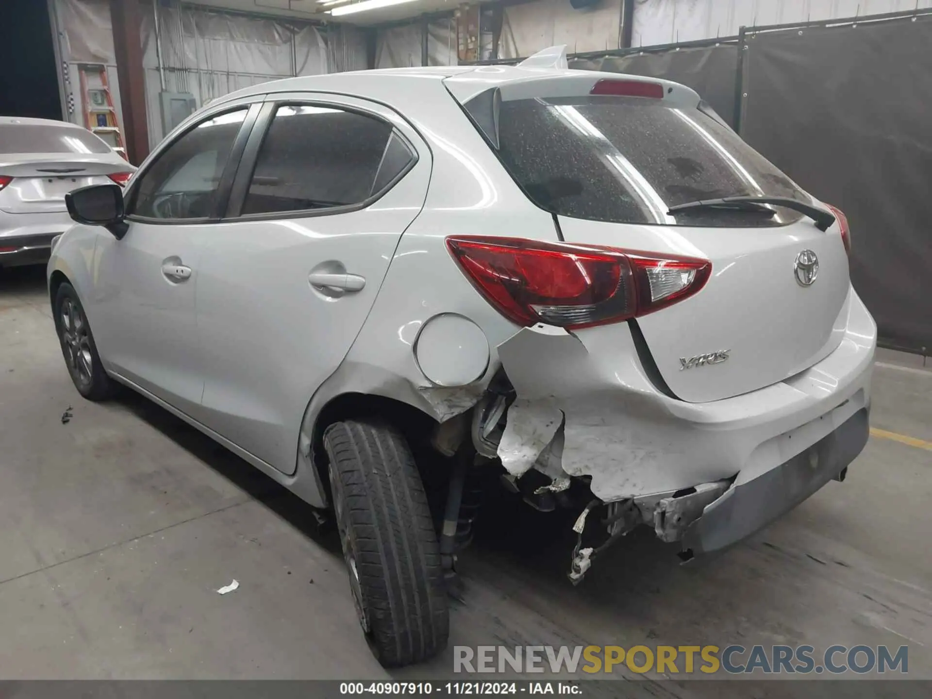 3 fotografías del automóvil dañado 3MYDLBJV6LY704584 TOYOTA YARIS 2020
