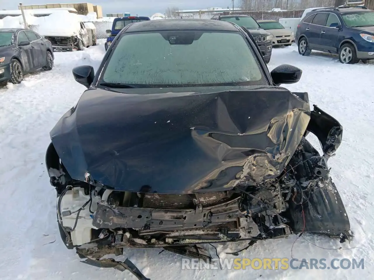5 fotografías del automóvil dañado 3MYDLBJV8LY702562 TOYOTA YARIS 2020